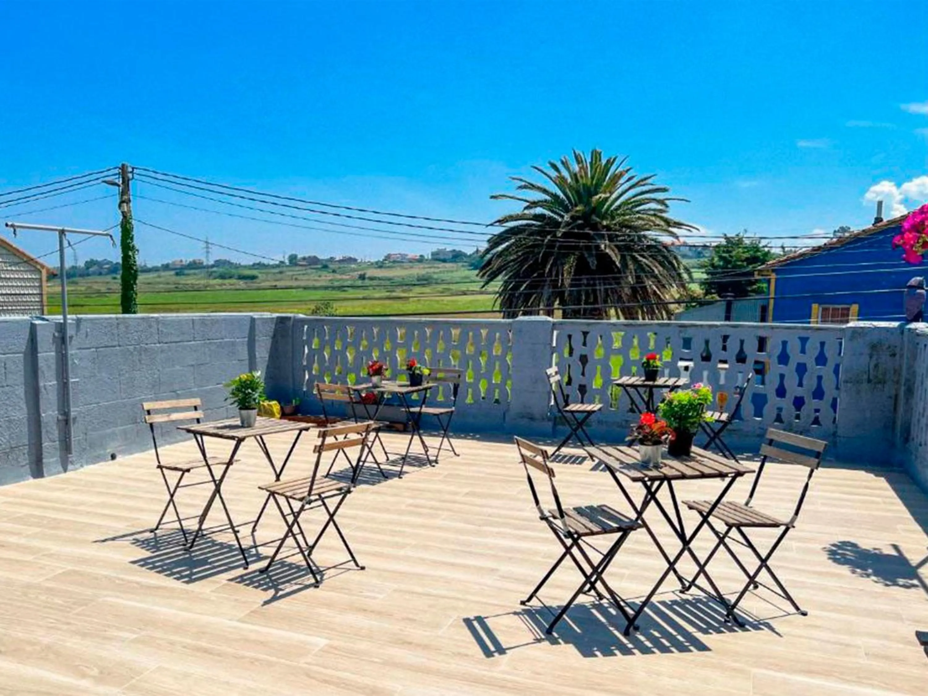 Balcony/Terrace in La Maruca Beach Santander 3000