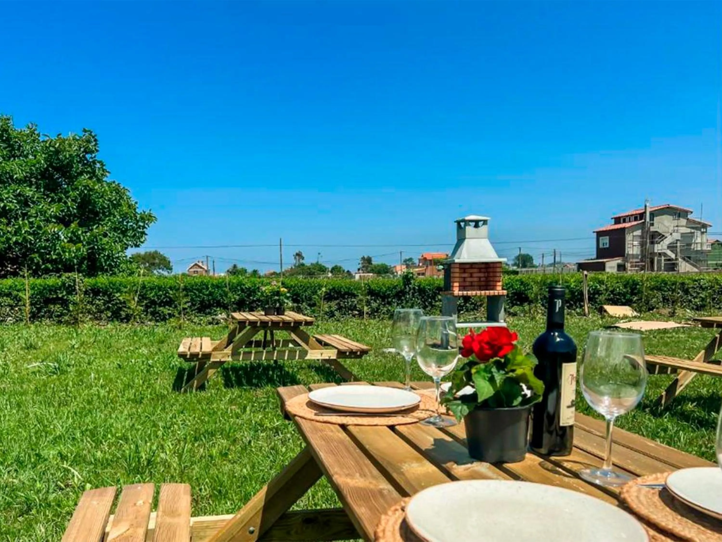 Garden in La Maruca Beach Santander 3000