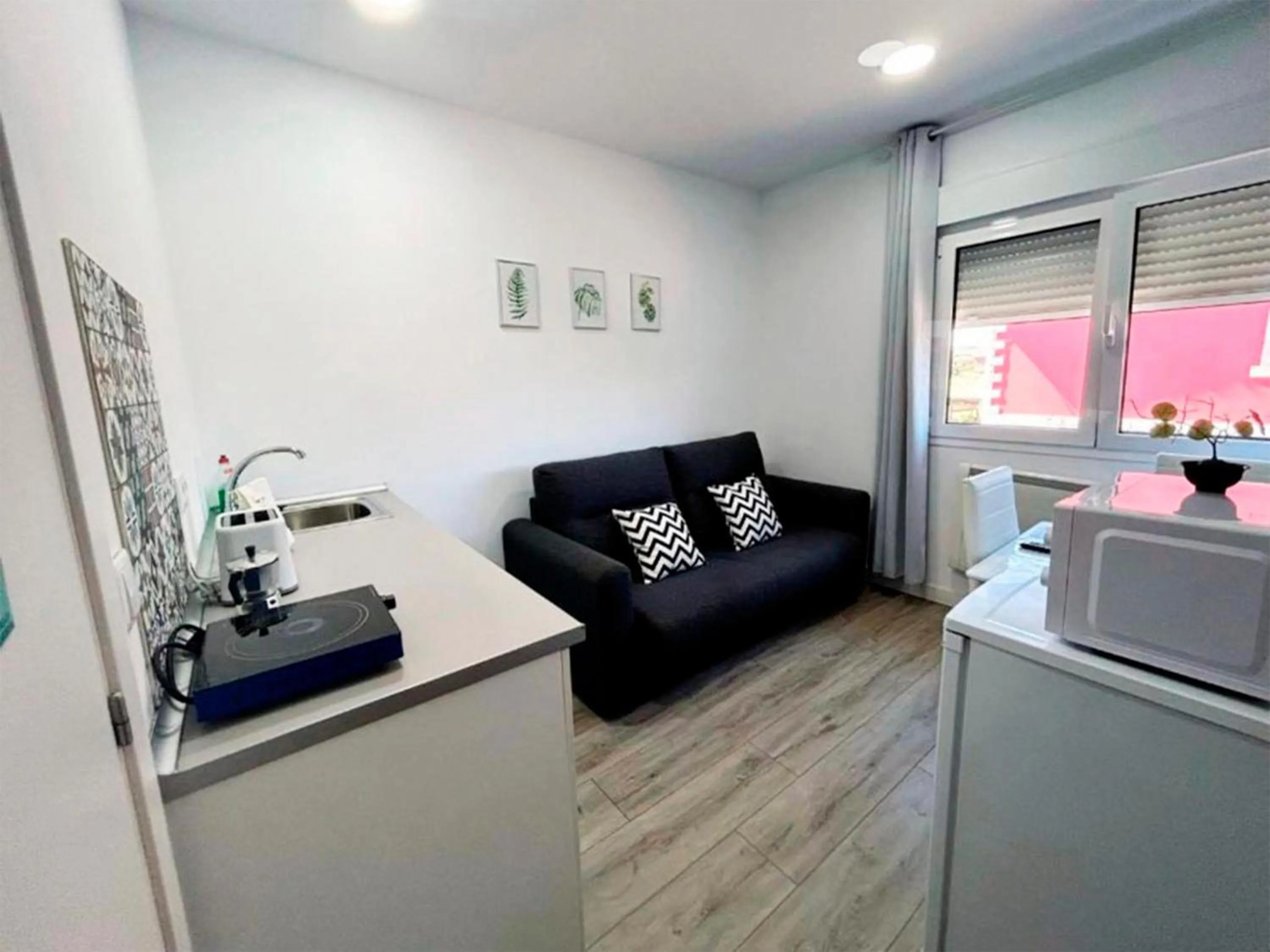 Living room in La Maruca Beach Santander 3000