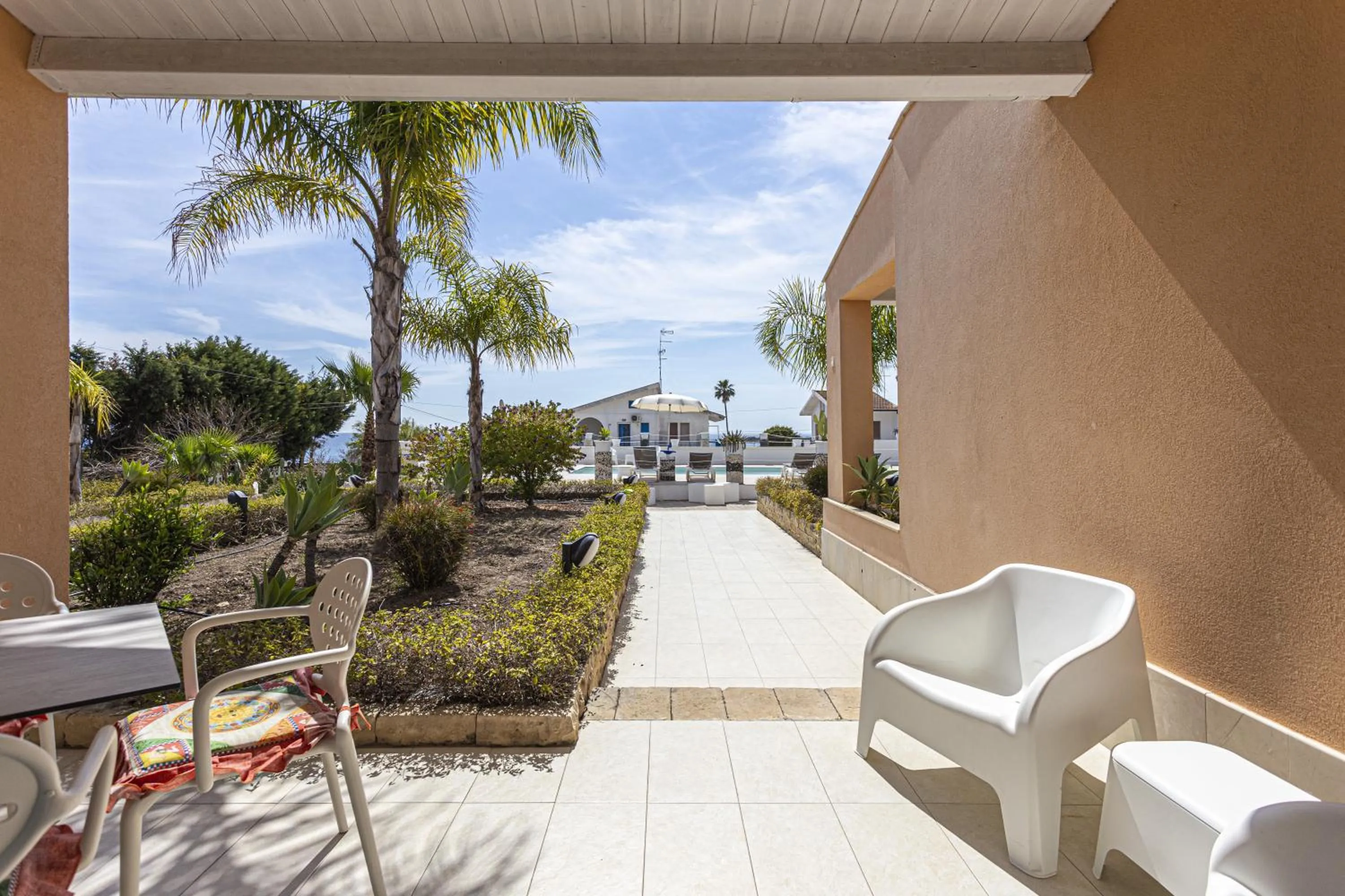 Patio in Stella del mare Apartments