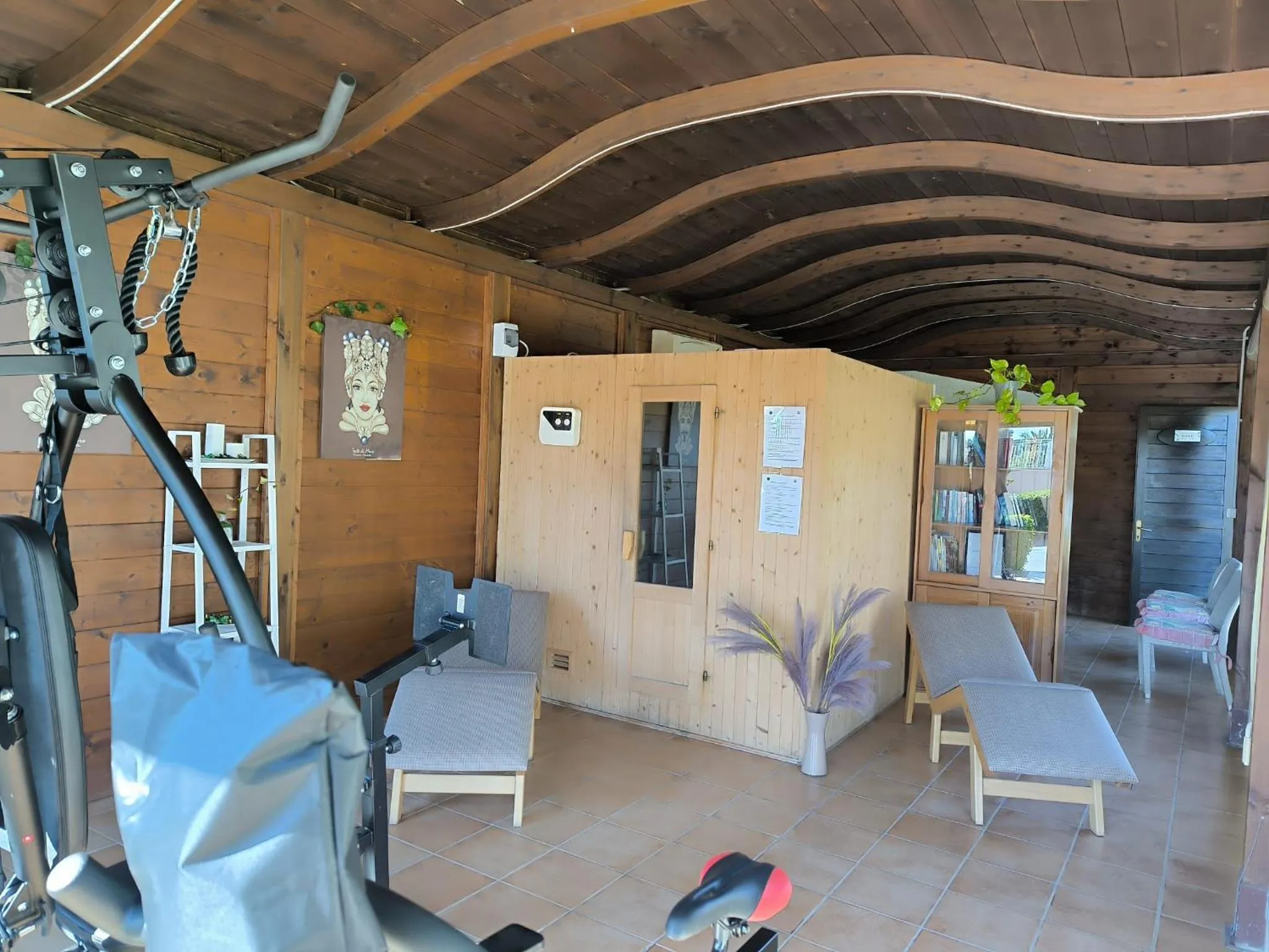 Sauna in Stella del mare Apartments