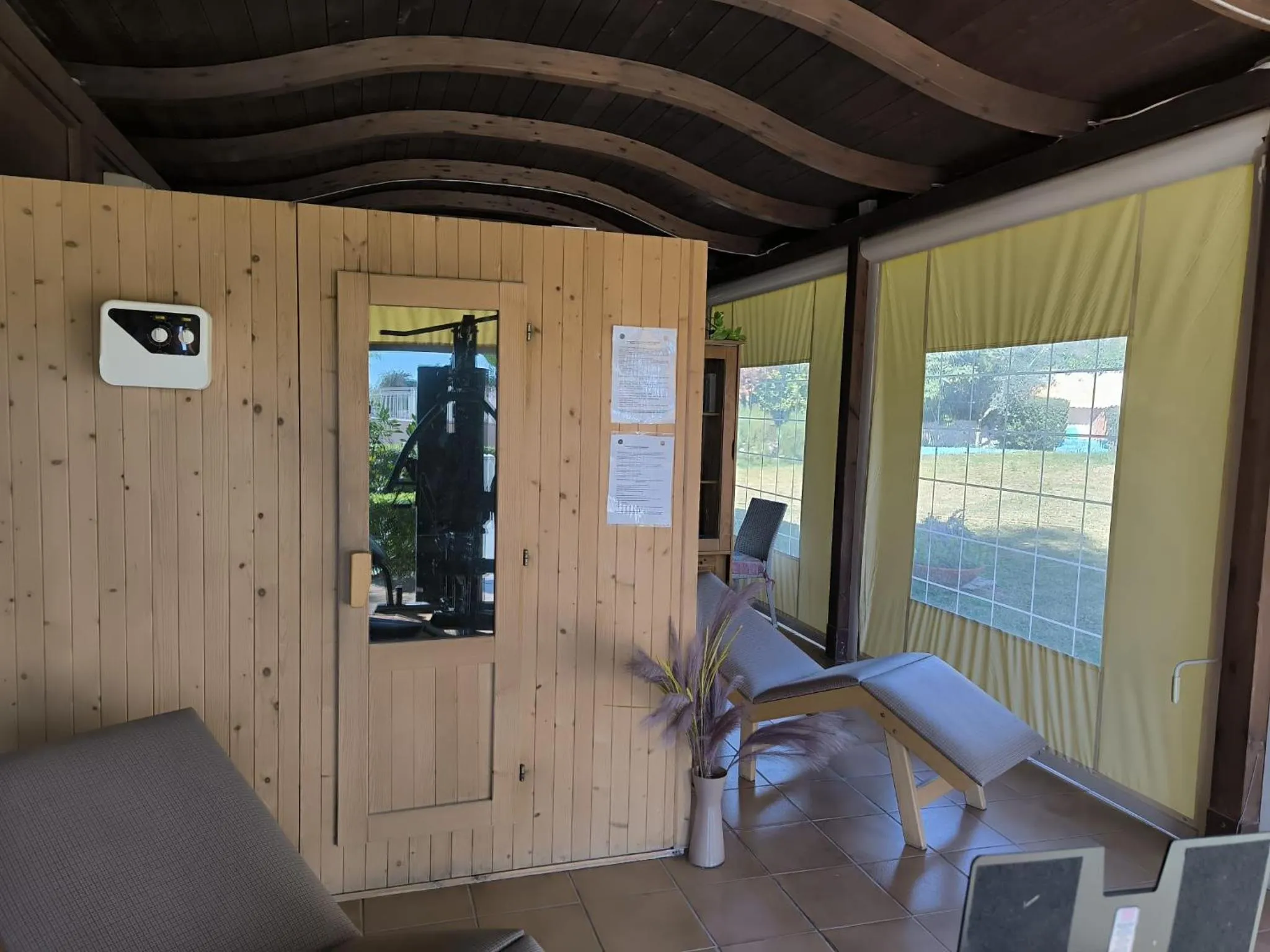 Sauna in Stella del mare Apartments