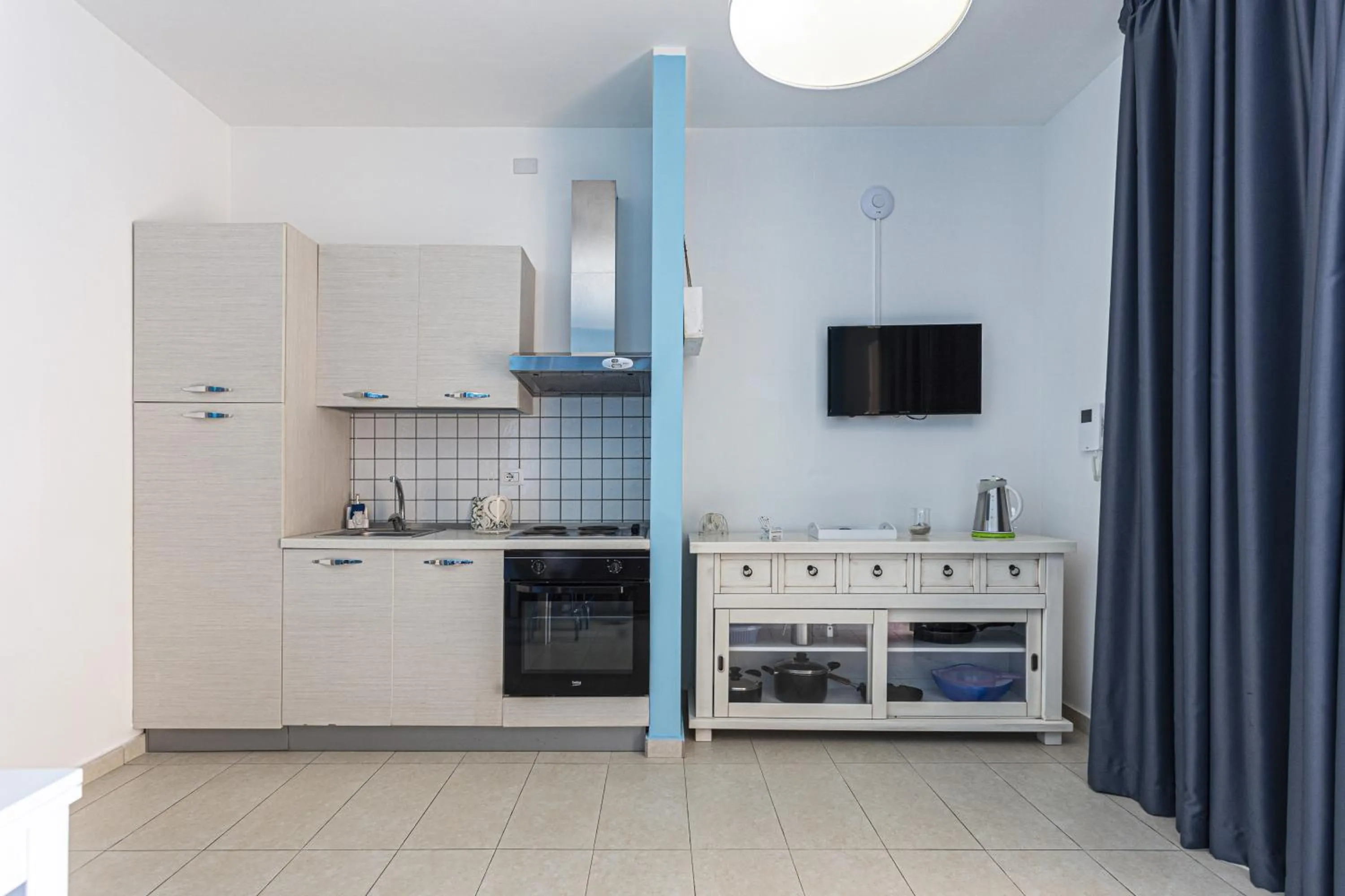 Kitchen or kitchenette in Stella del mare Apartments