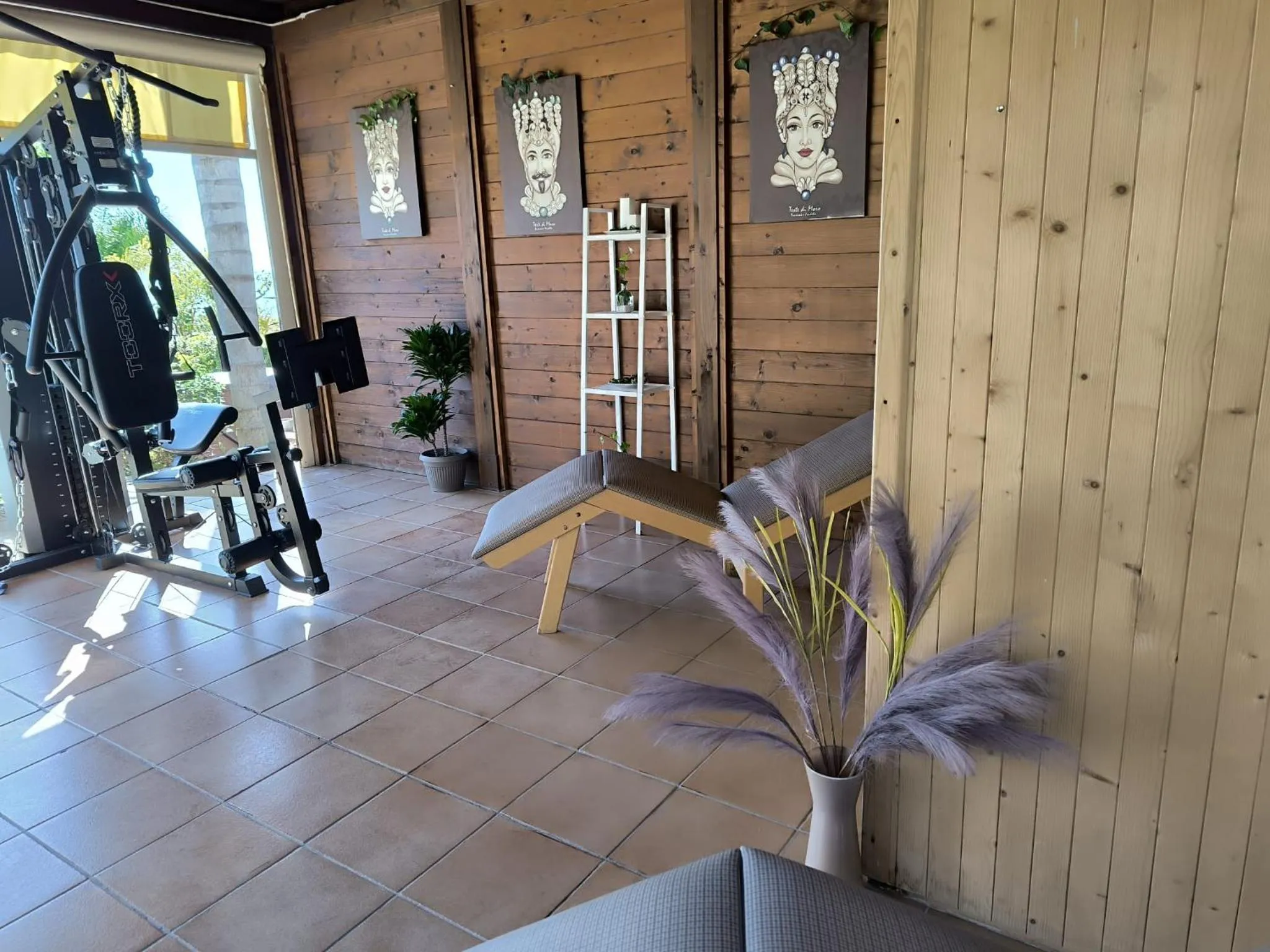 Sauna in Stella del mare Apartments