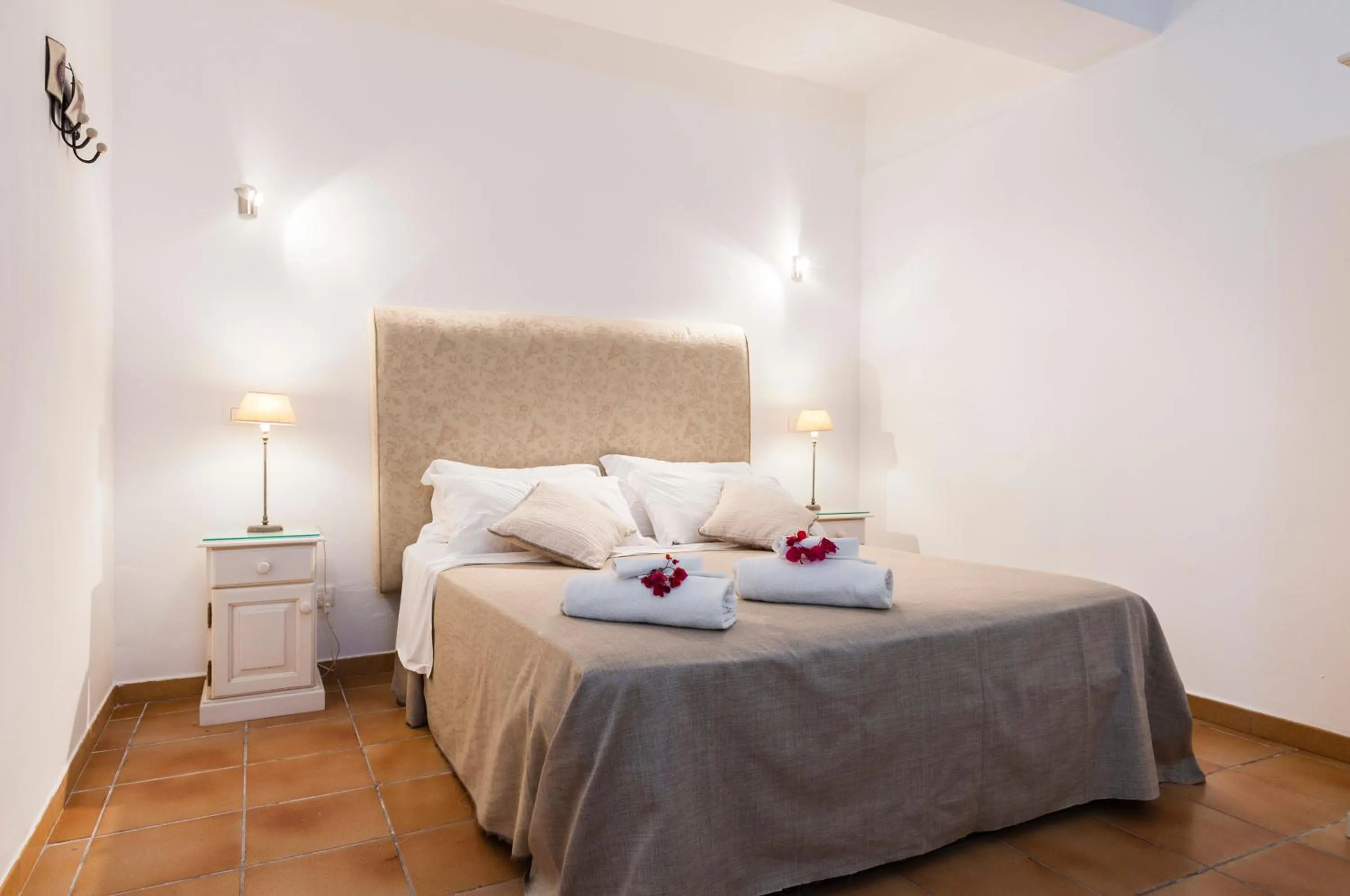 Bed in Stella del mare Apartments