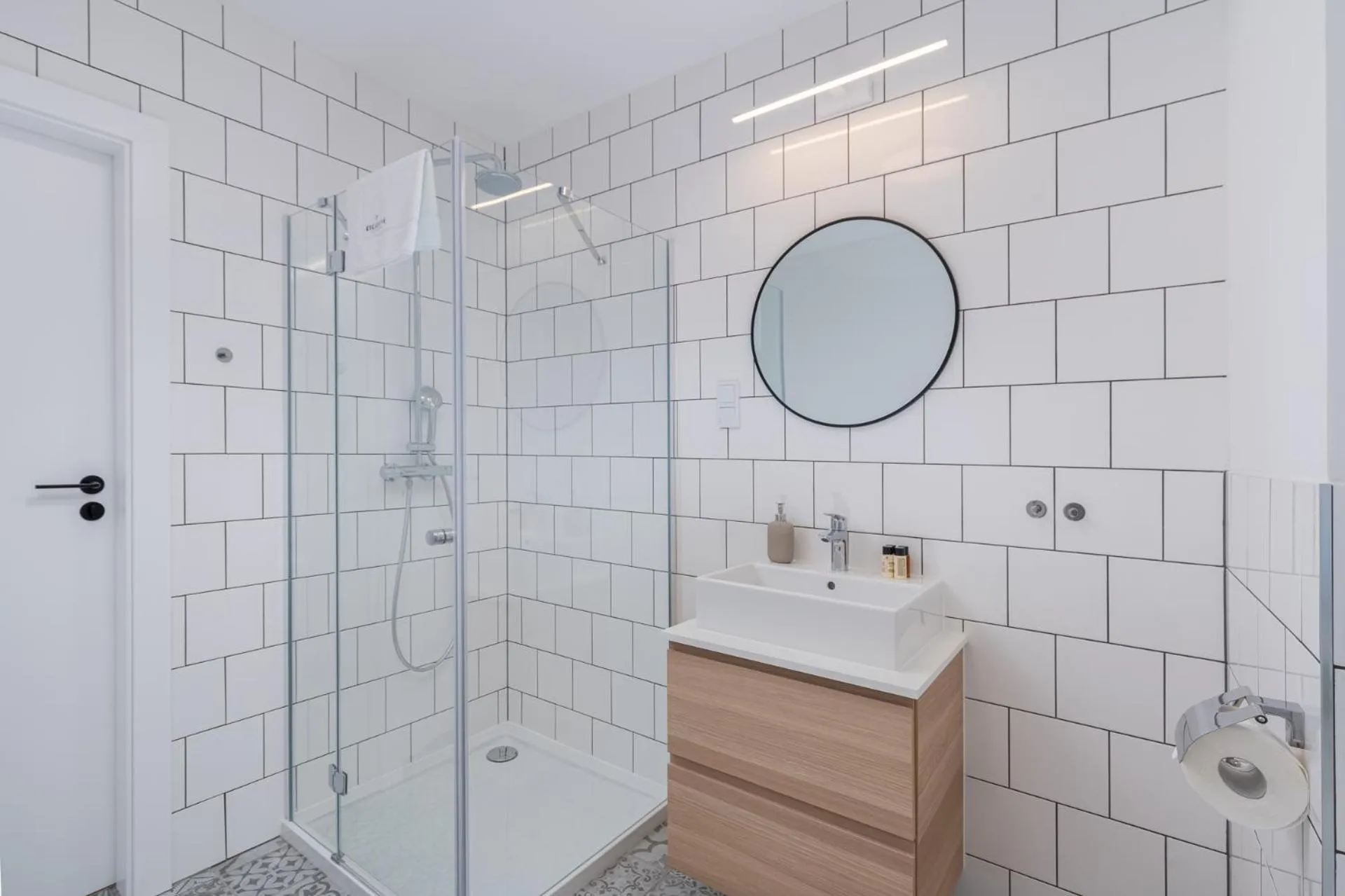 Bathroom in EXCLUSIVE Aparthotel Kraków Lubicz 40