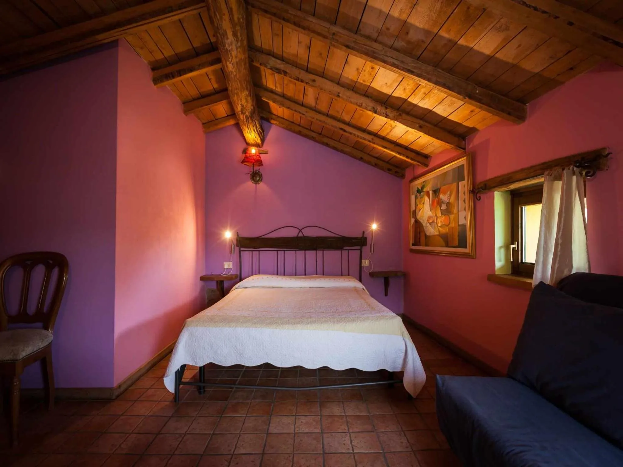 Bed in Agriturismo Al Marnich