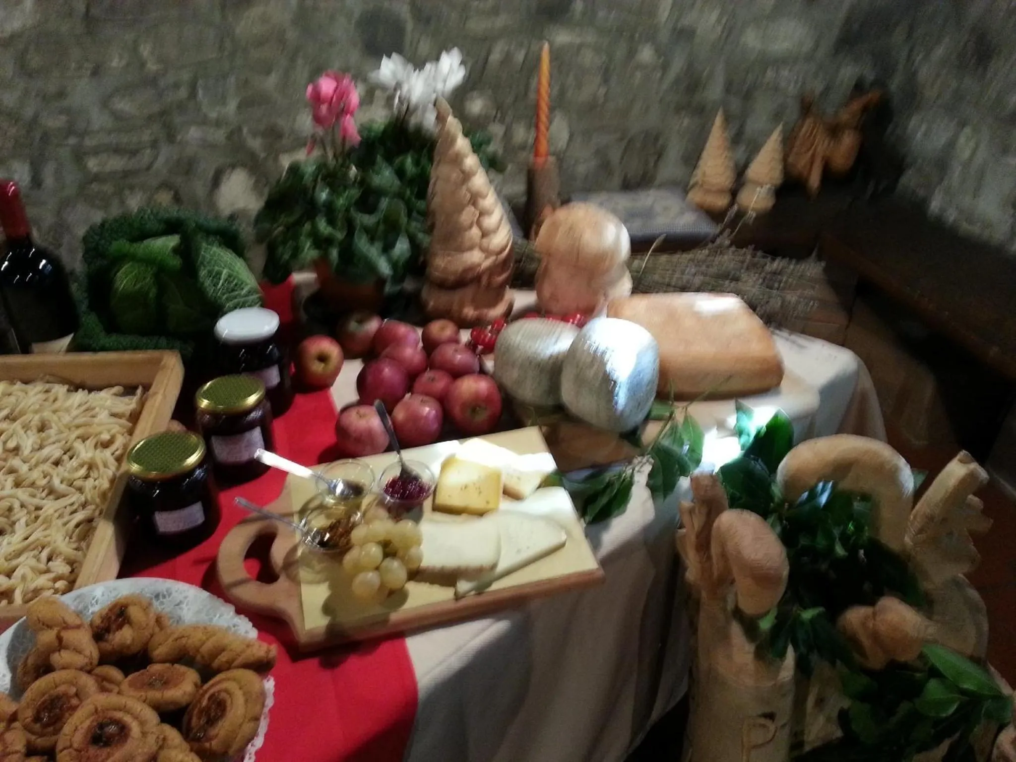 Food and drinks in Agriturismo Al Marnich