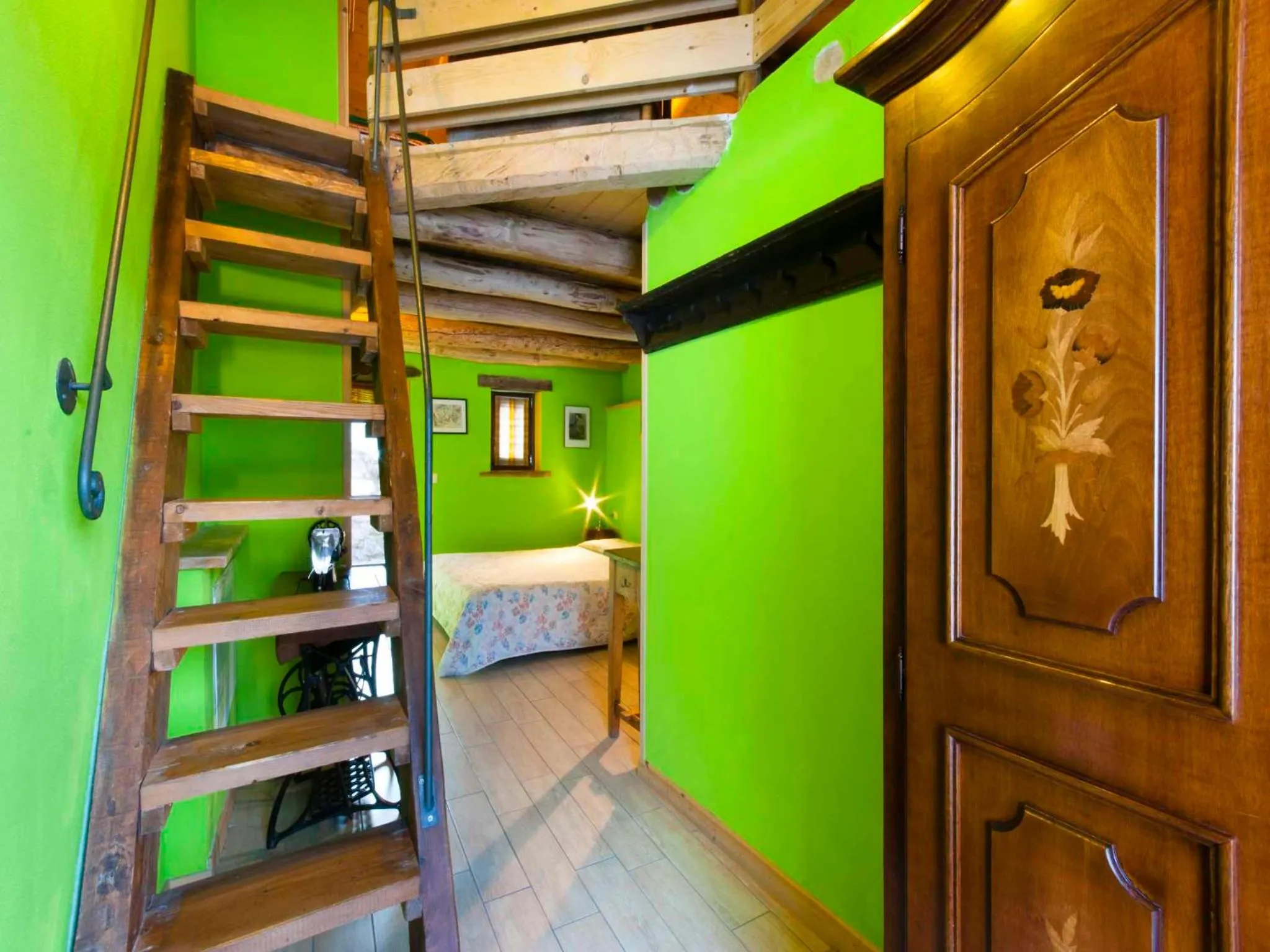 Bed in Agriturismo Al Marnich