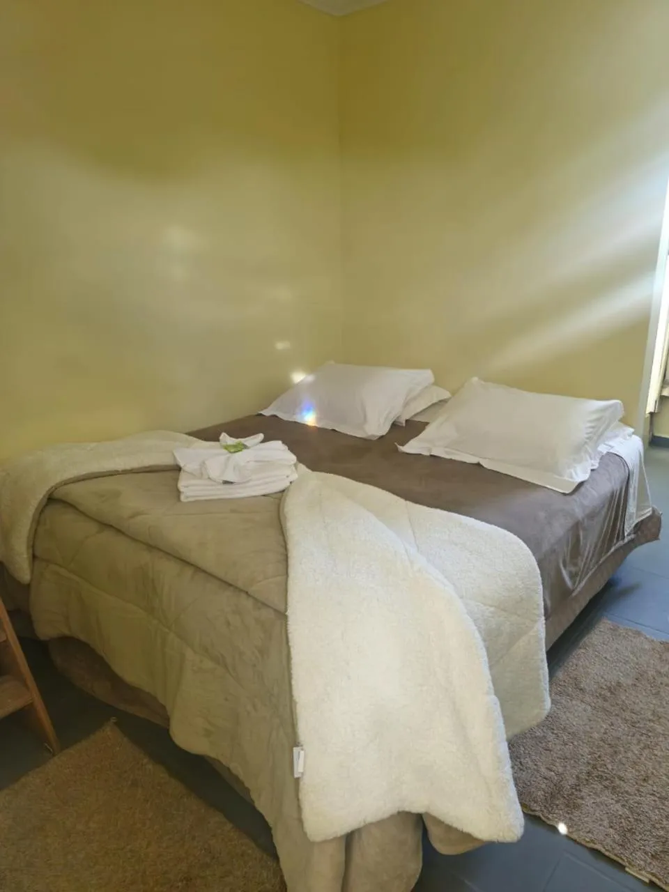 Bed in Pousada Reino Encantado - São Thomé das Letras - Minas Gerais