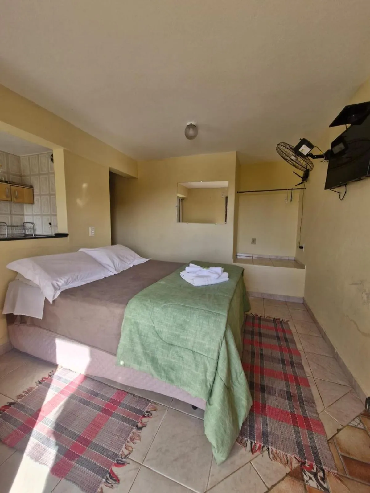 Bed in Pousada Reino Encantado - São Thomé das Letras - Minas Gerais