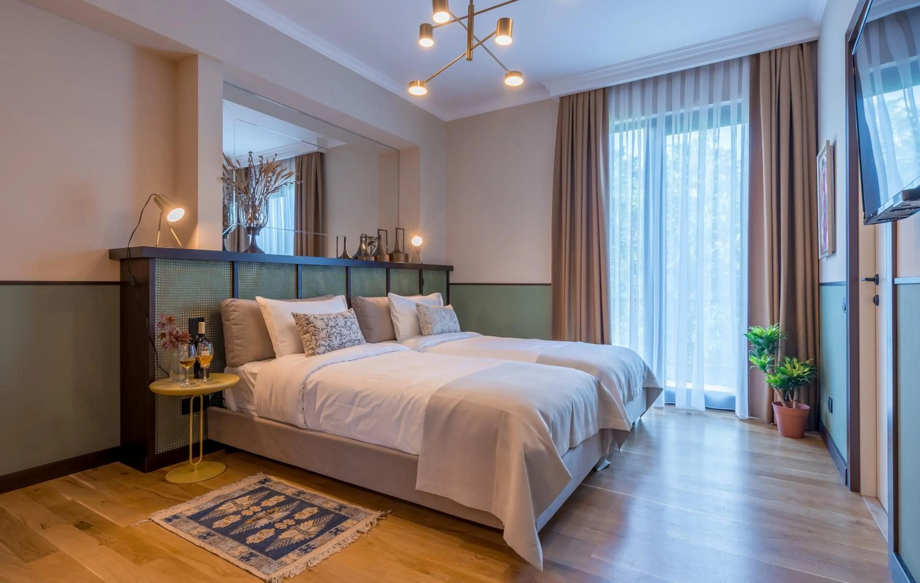 Bed in Giuaani Winery