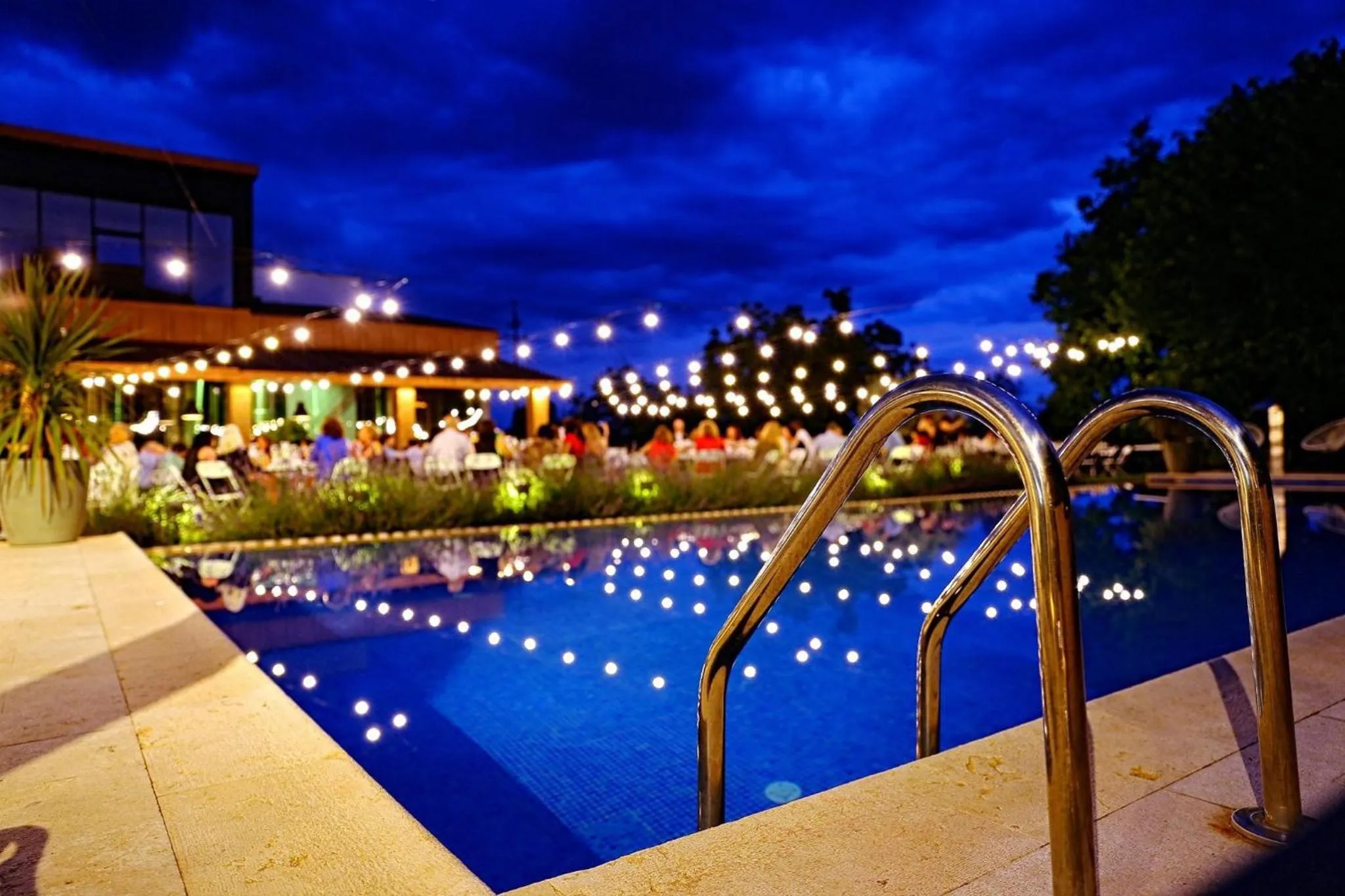 Swimming pool in Giuaani Winery