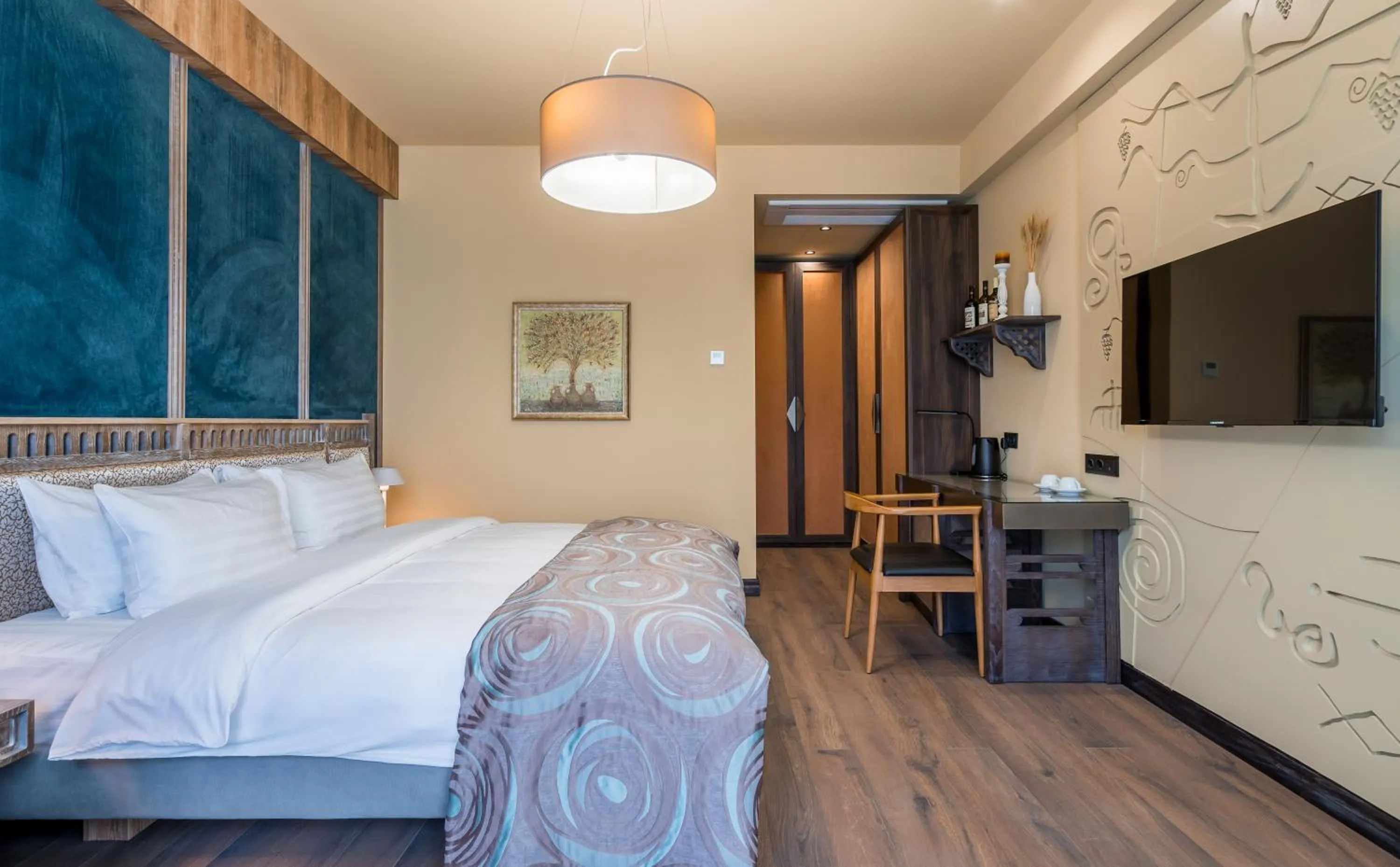 Bed in Giuaani Winery