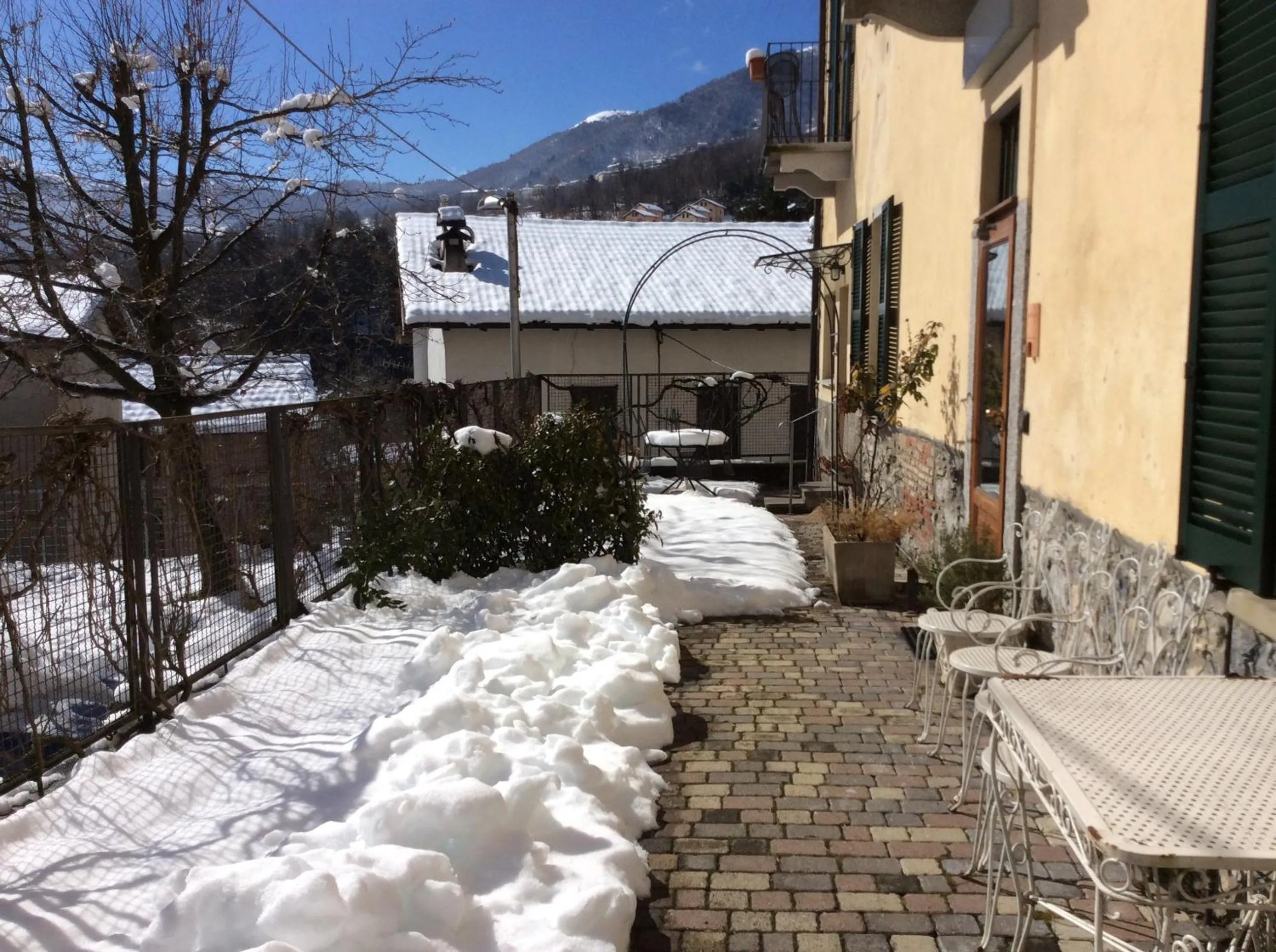 Patio in Hotel La Torre