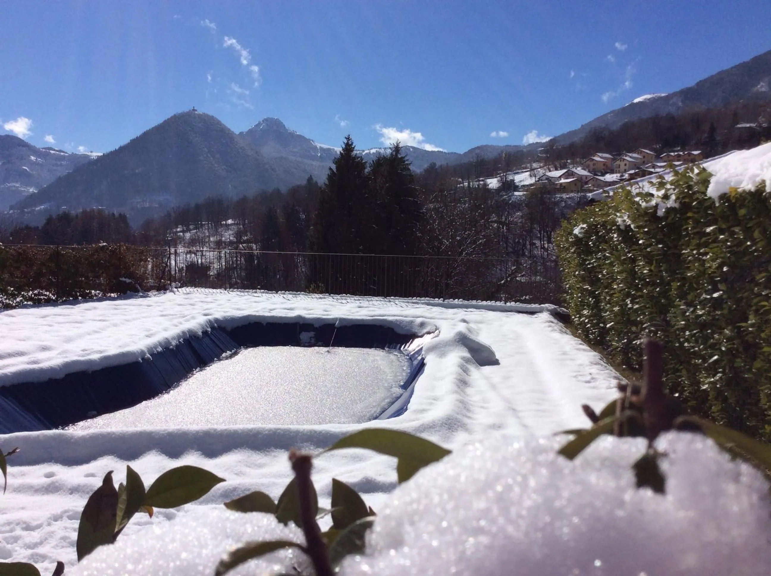 Pool view in Hotel La Torre