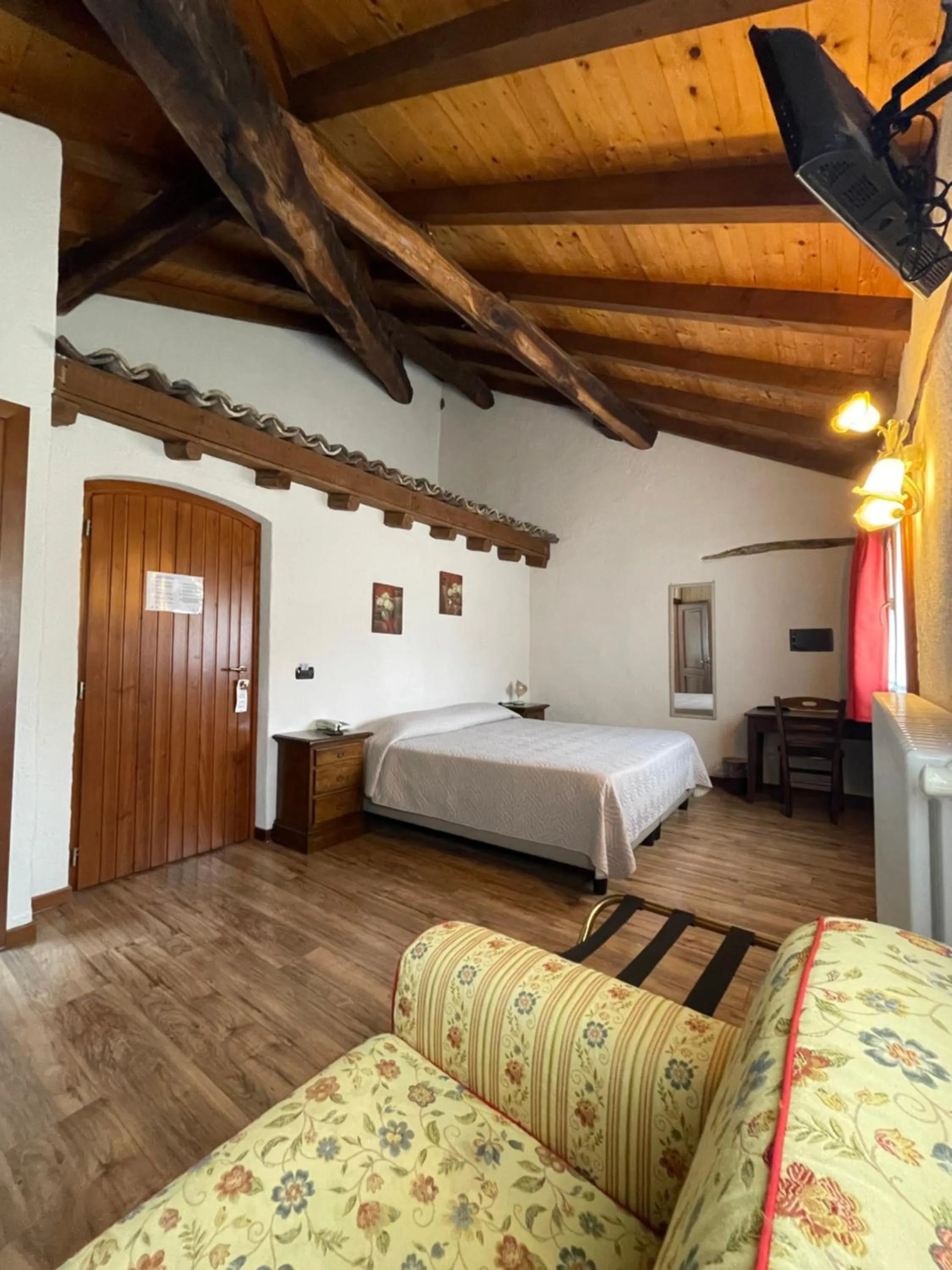 Bed in Hotel La Torre