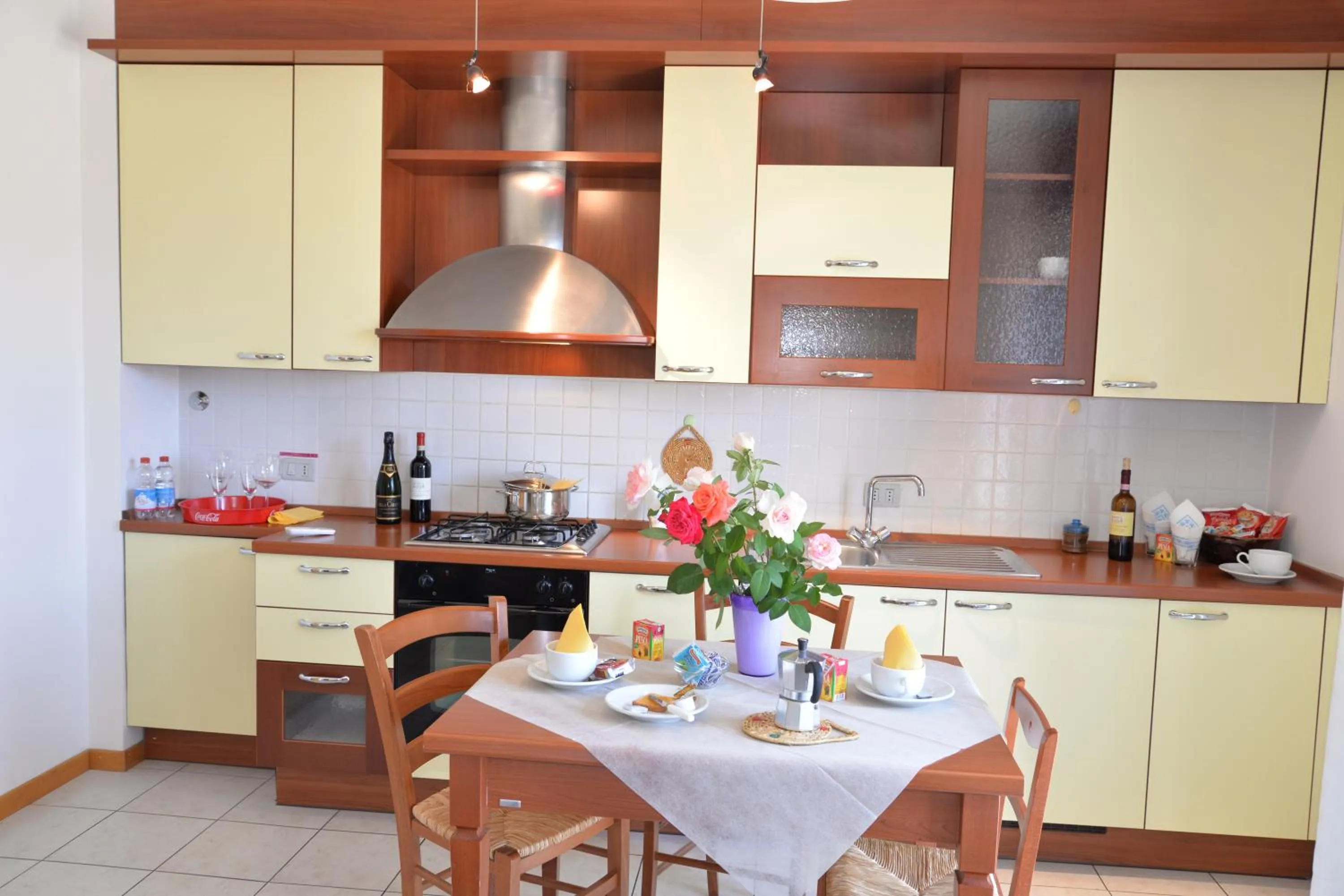 Seating area in Residence Le Corniole