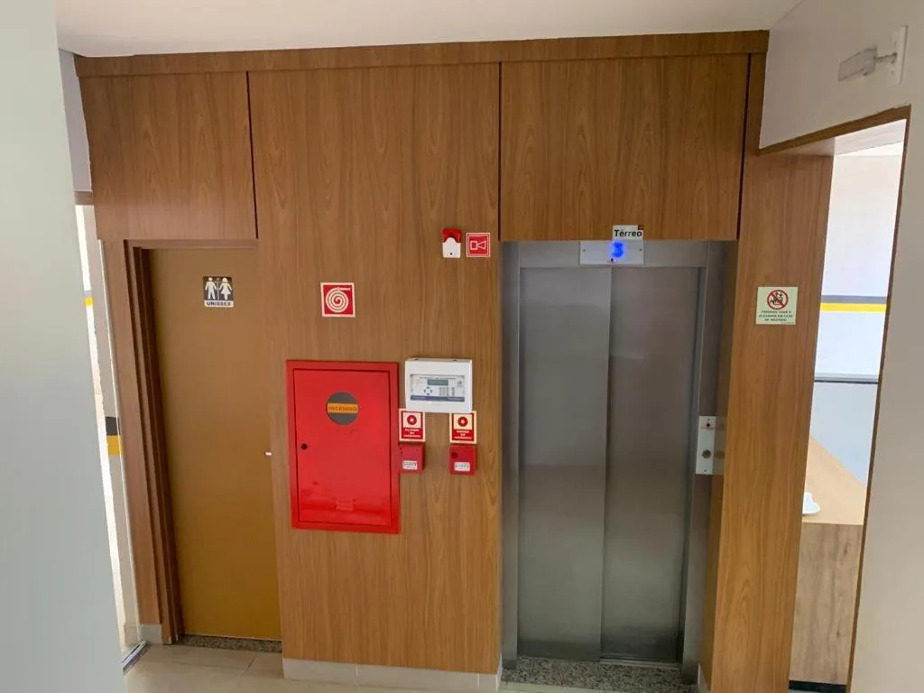 elevator in Hotel Seven