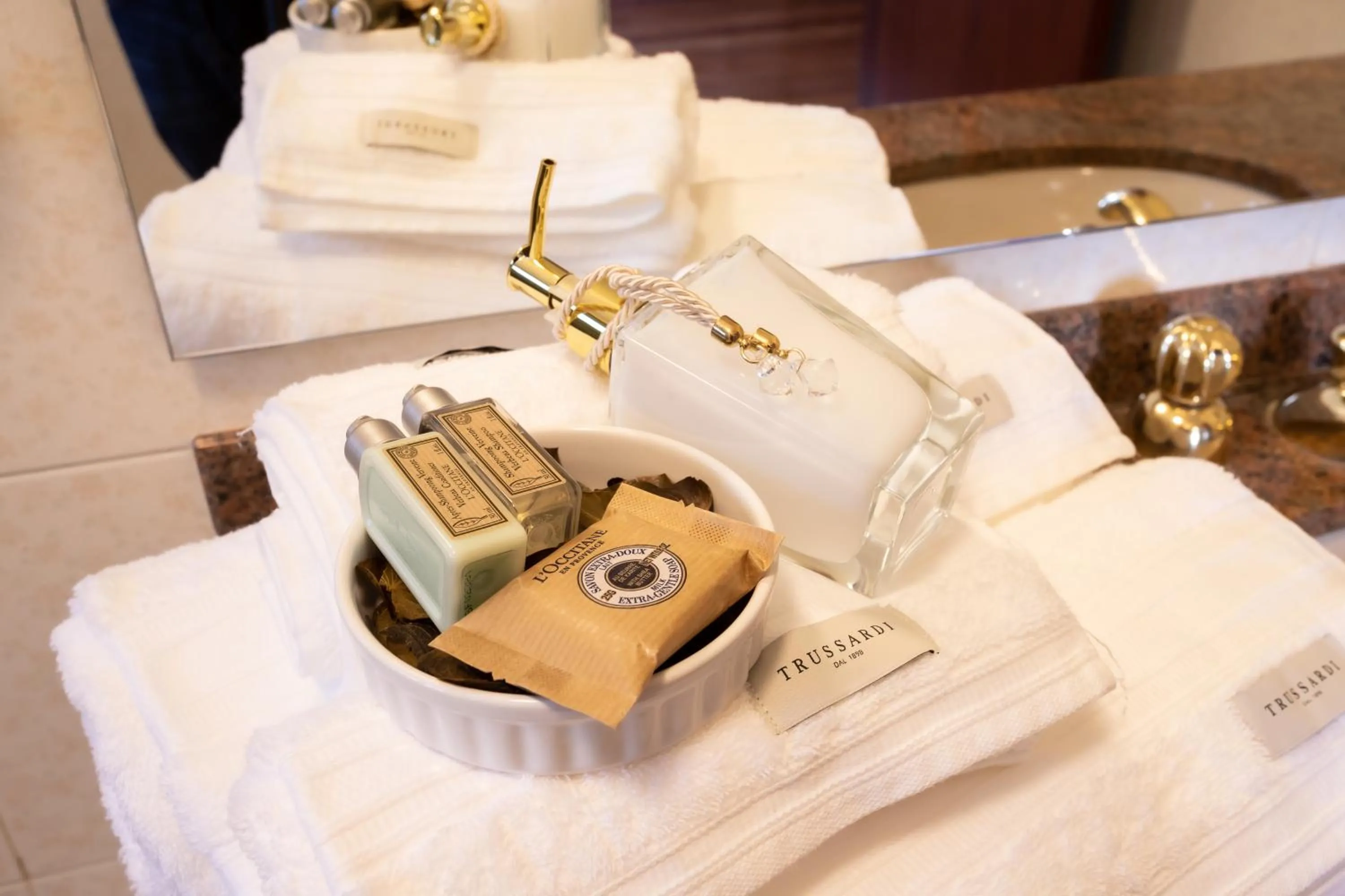 towels in Villa Boréal Hostellerie Pousada Boutique