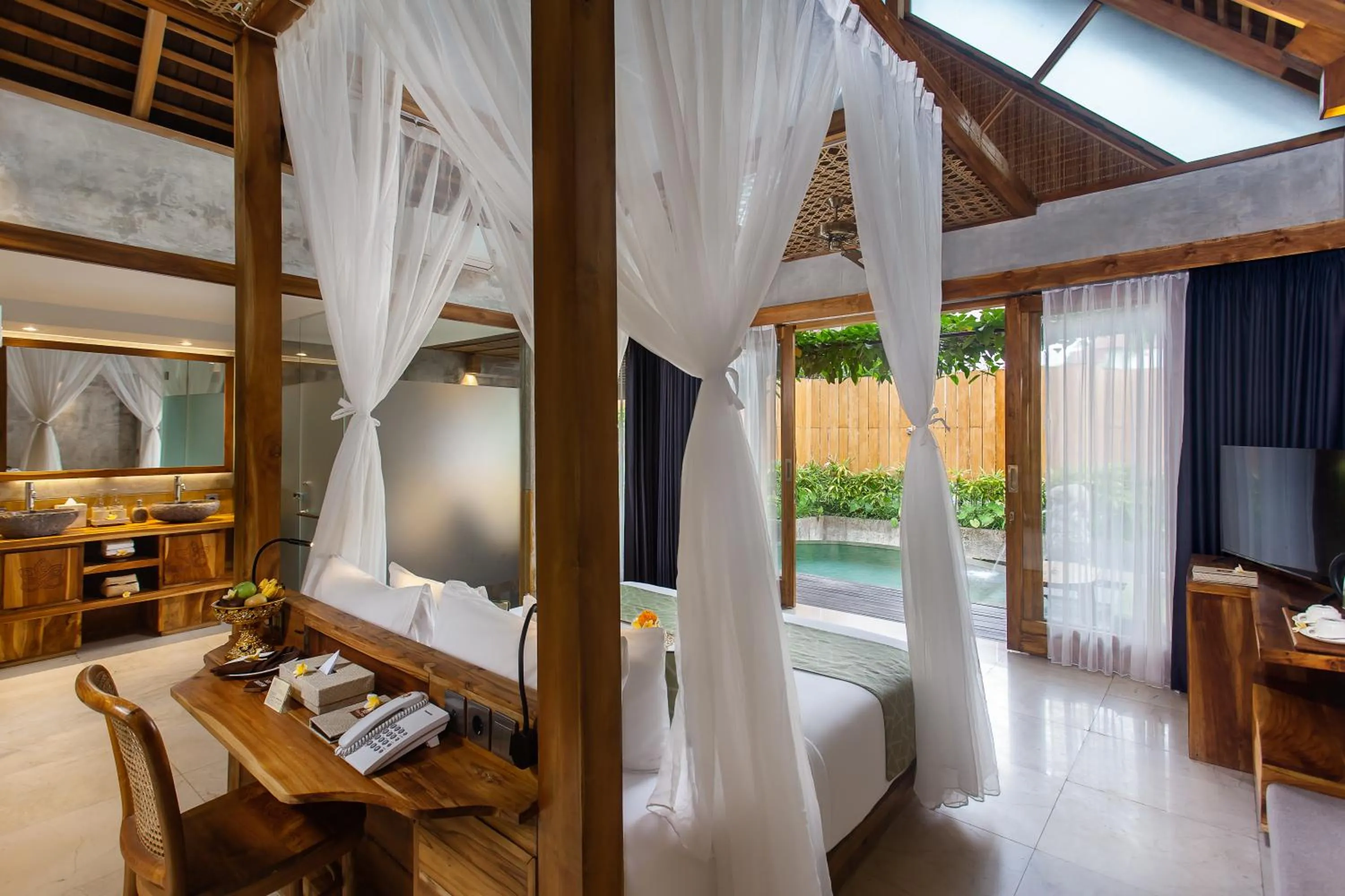 Bed in Wana Bucu Villas by GenuineHost