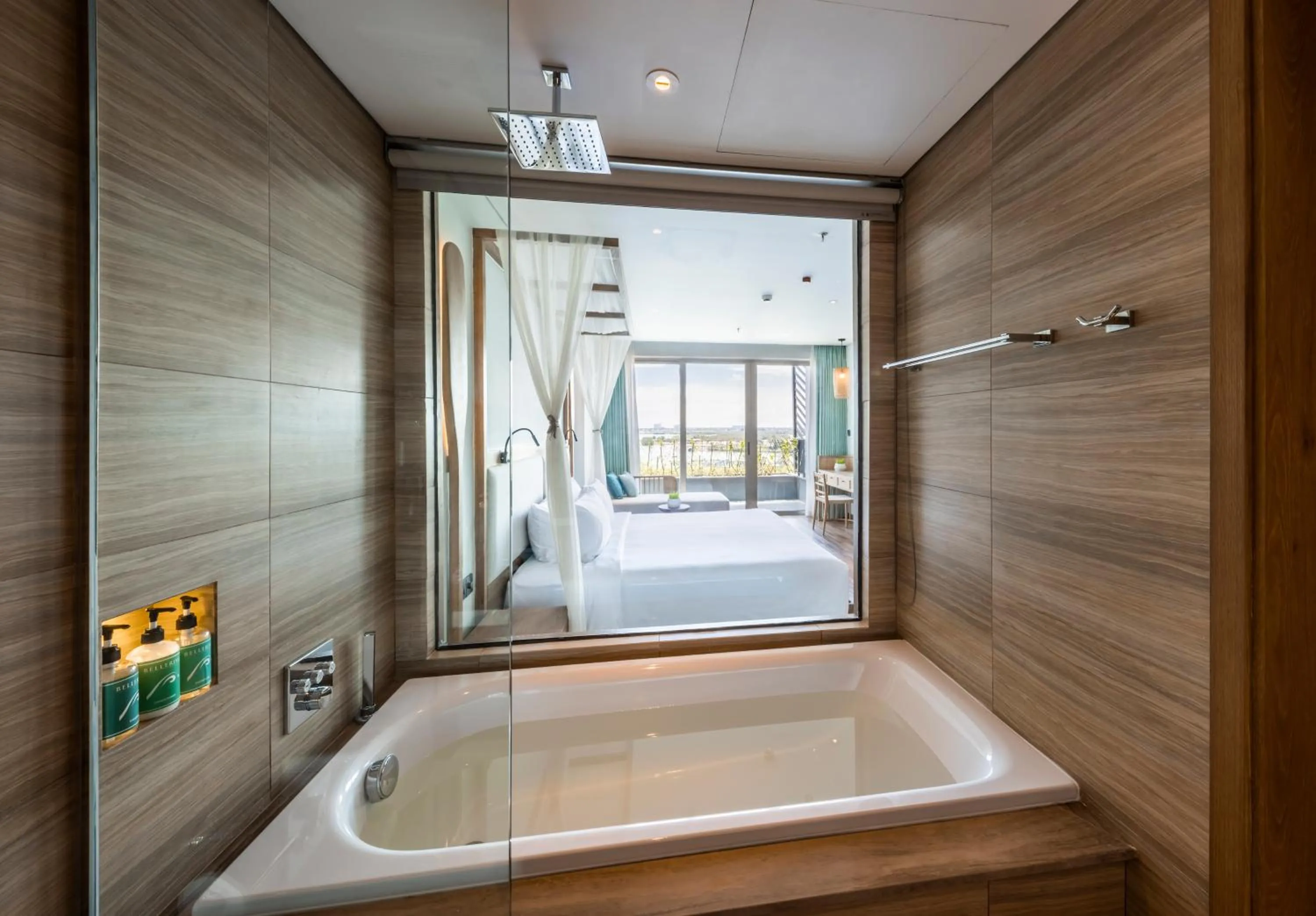 Shower in Bellerive Hoi An Resort and Spa