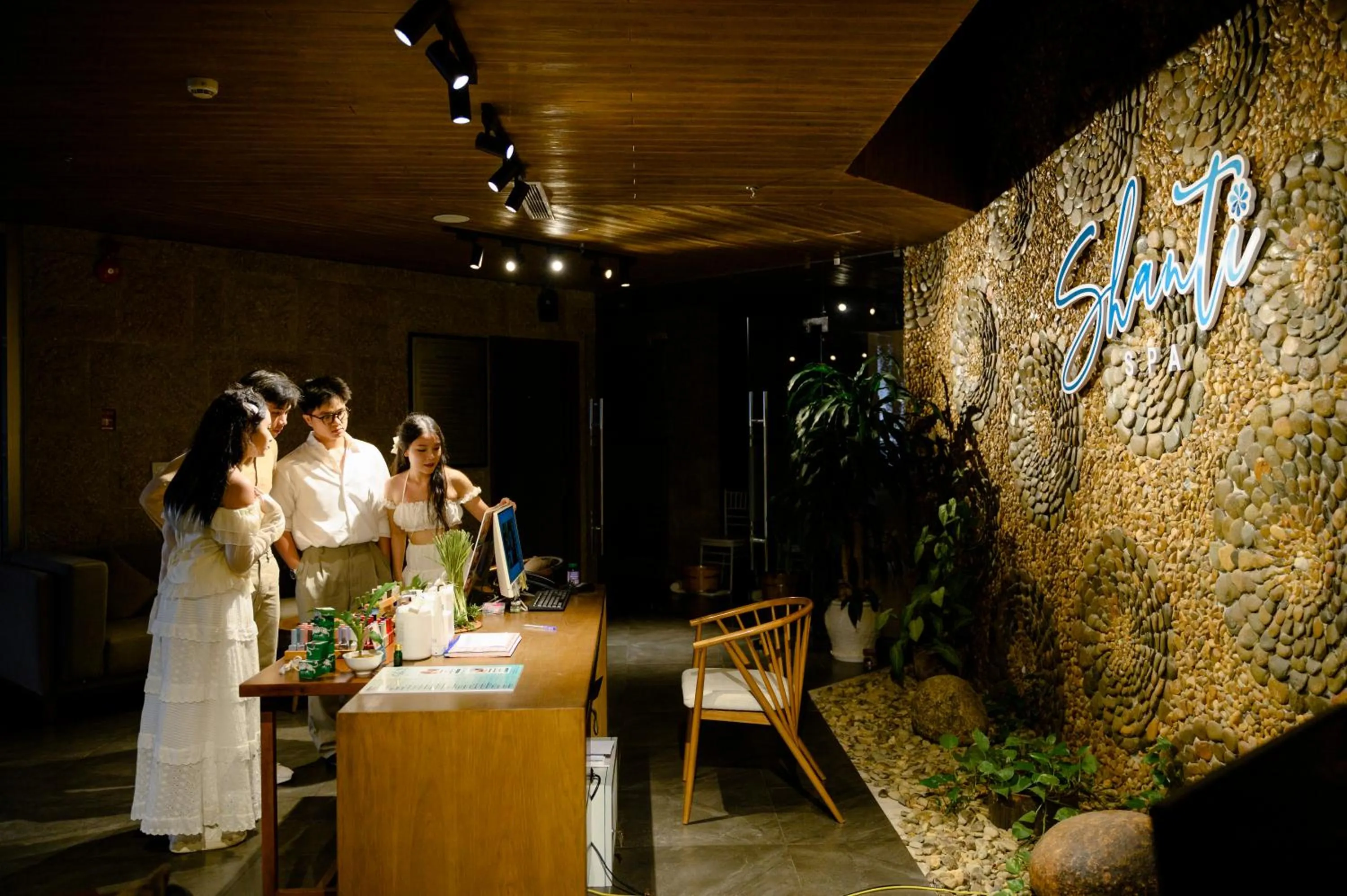 group of guests in Bellerive Hoi An Resort and Spa