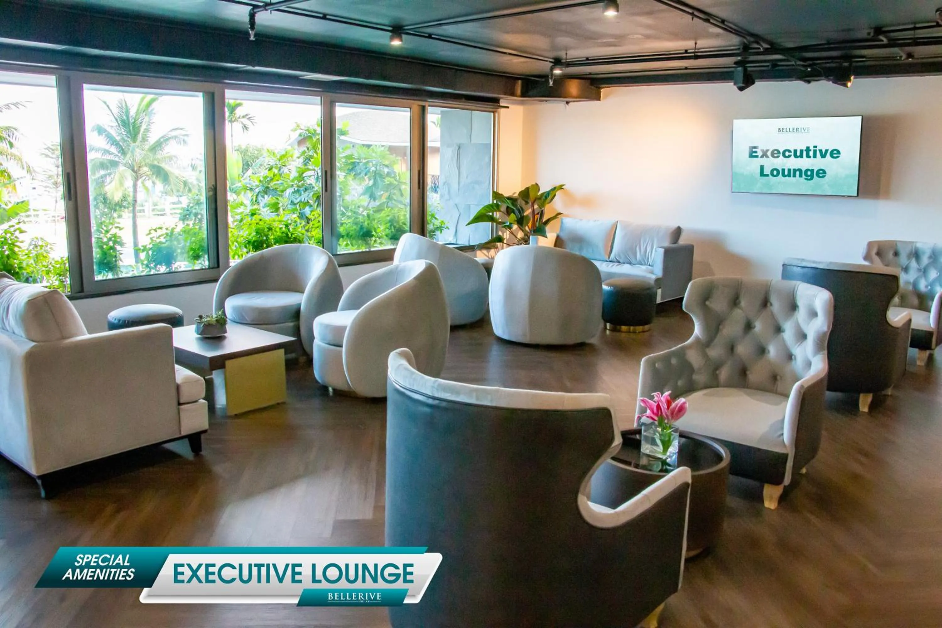 Lounge or bar in Bellerive Hoi An Resort and Spa