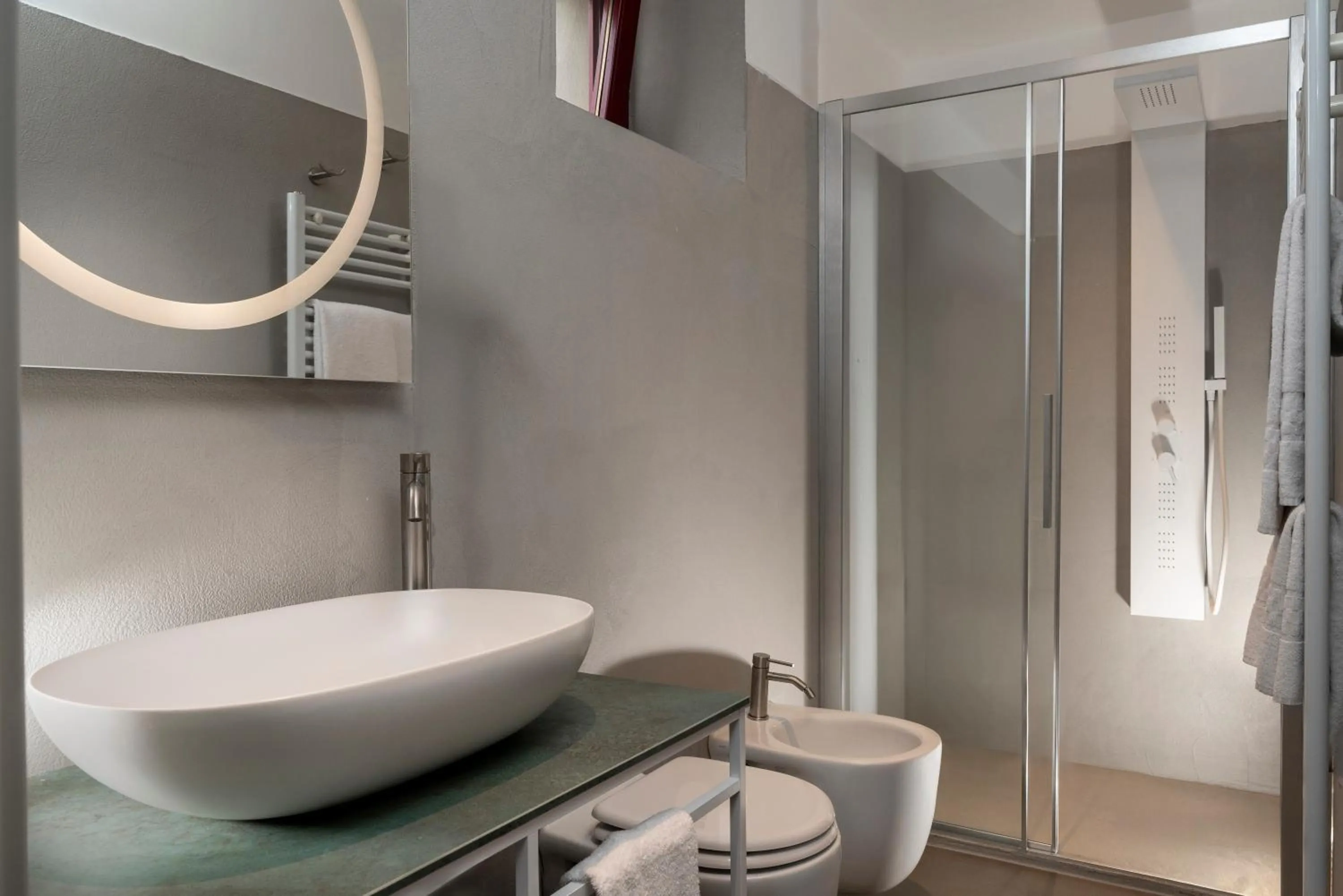 Bathroom in Hotel & Restaurant Casolare Le Terre Rosse