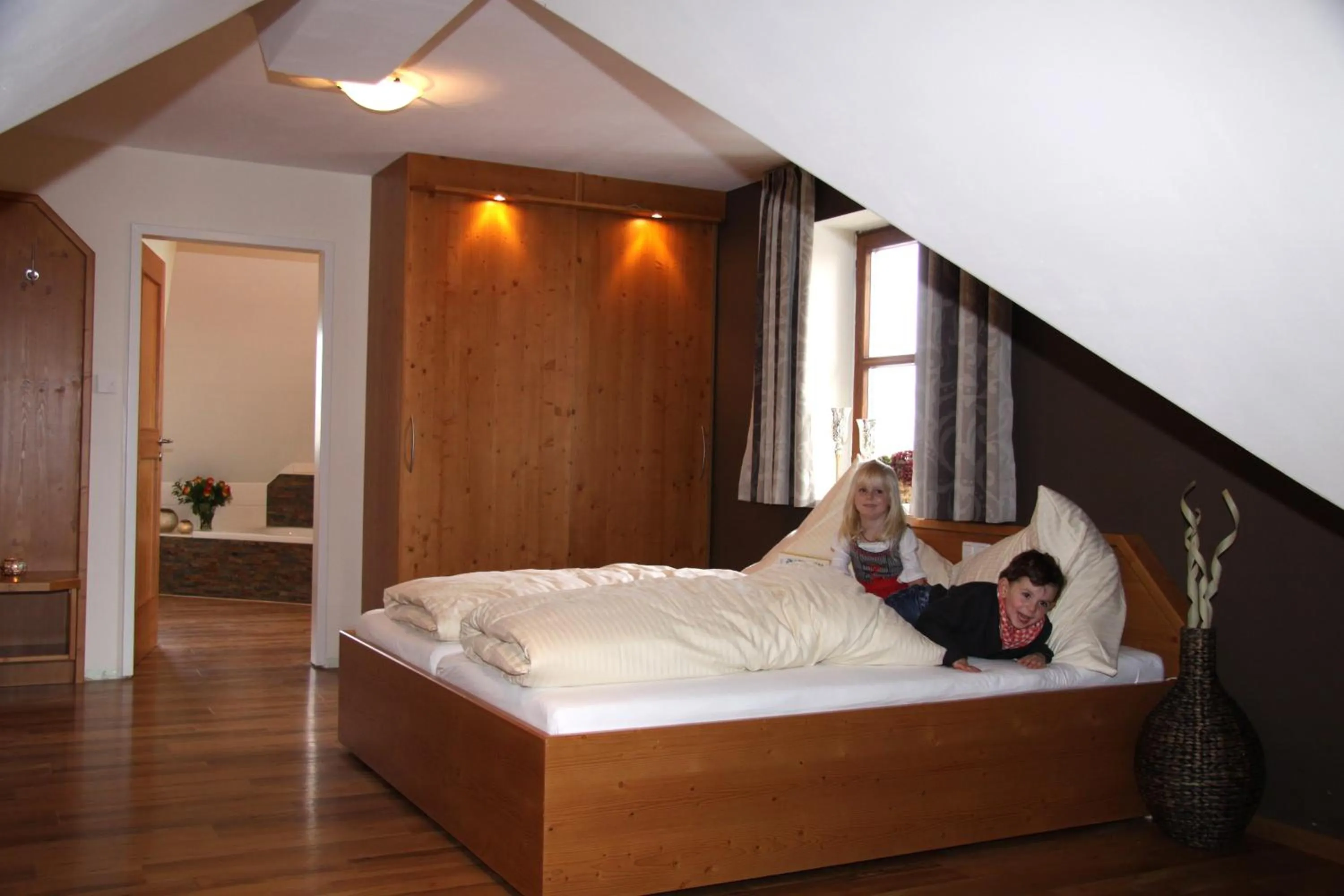 Photo of the whole room, Bed in Hotel - Restaurant Eberlwirt