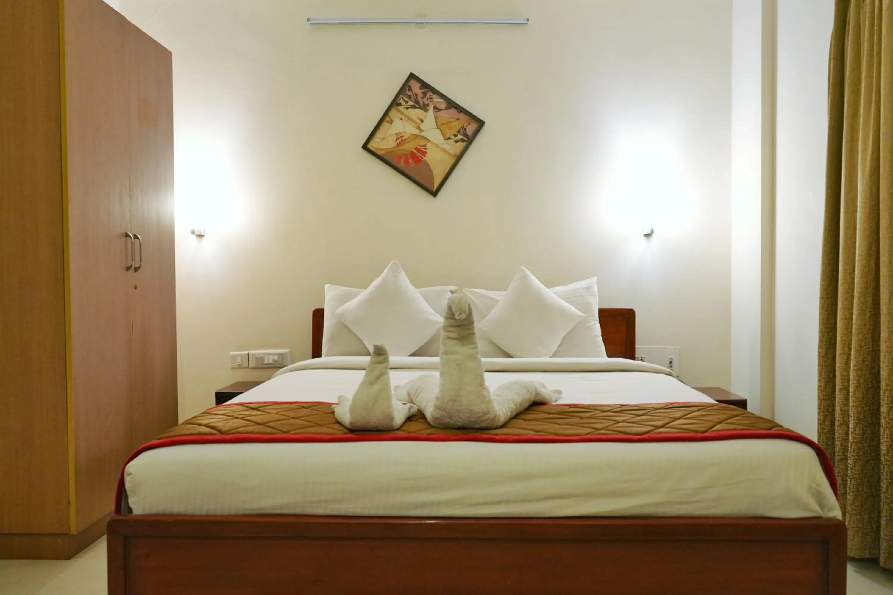 Bed in The Altruist Business Stays B-2