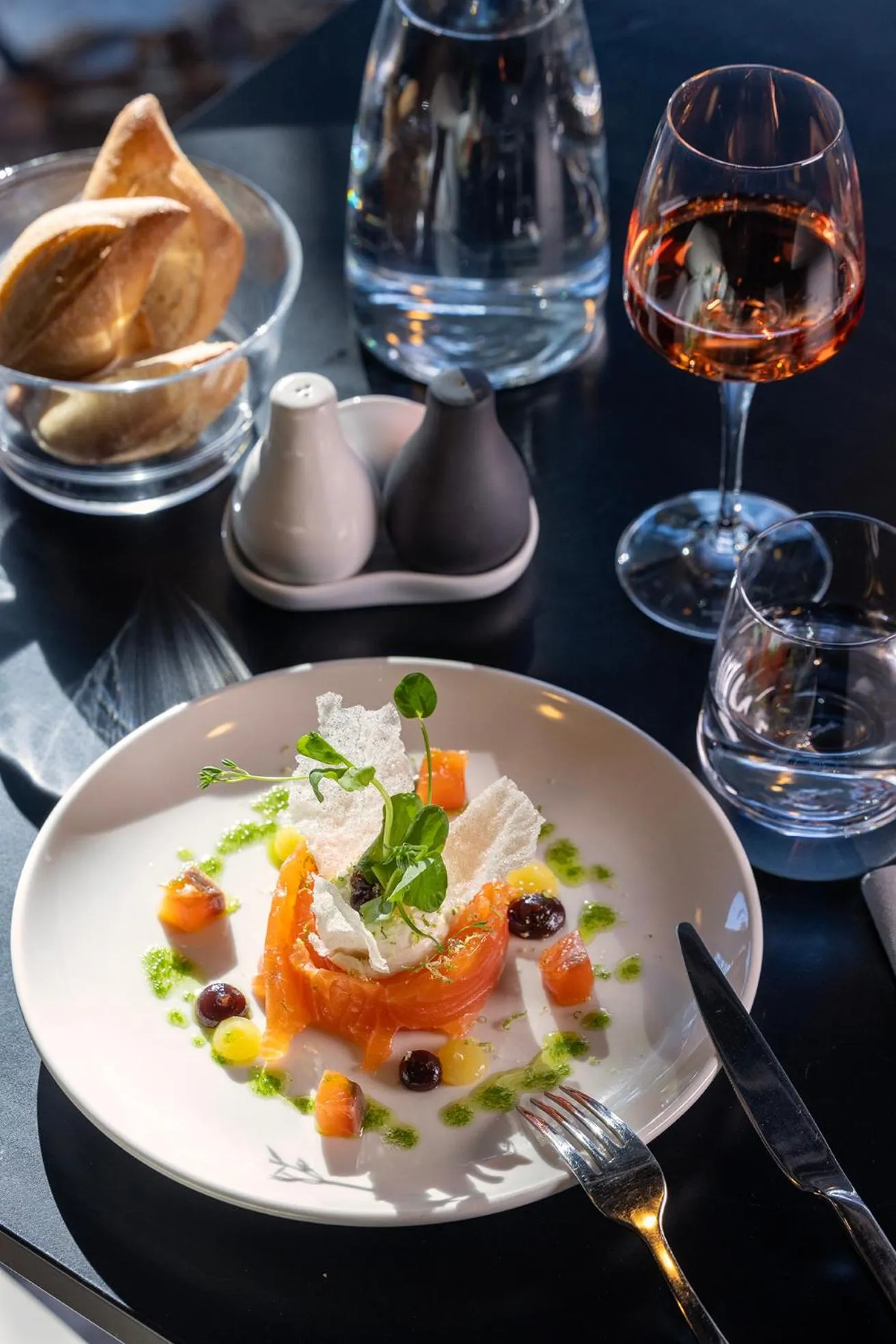 Lunch in Hôtel Spa Restaurant Villa Castellane