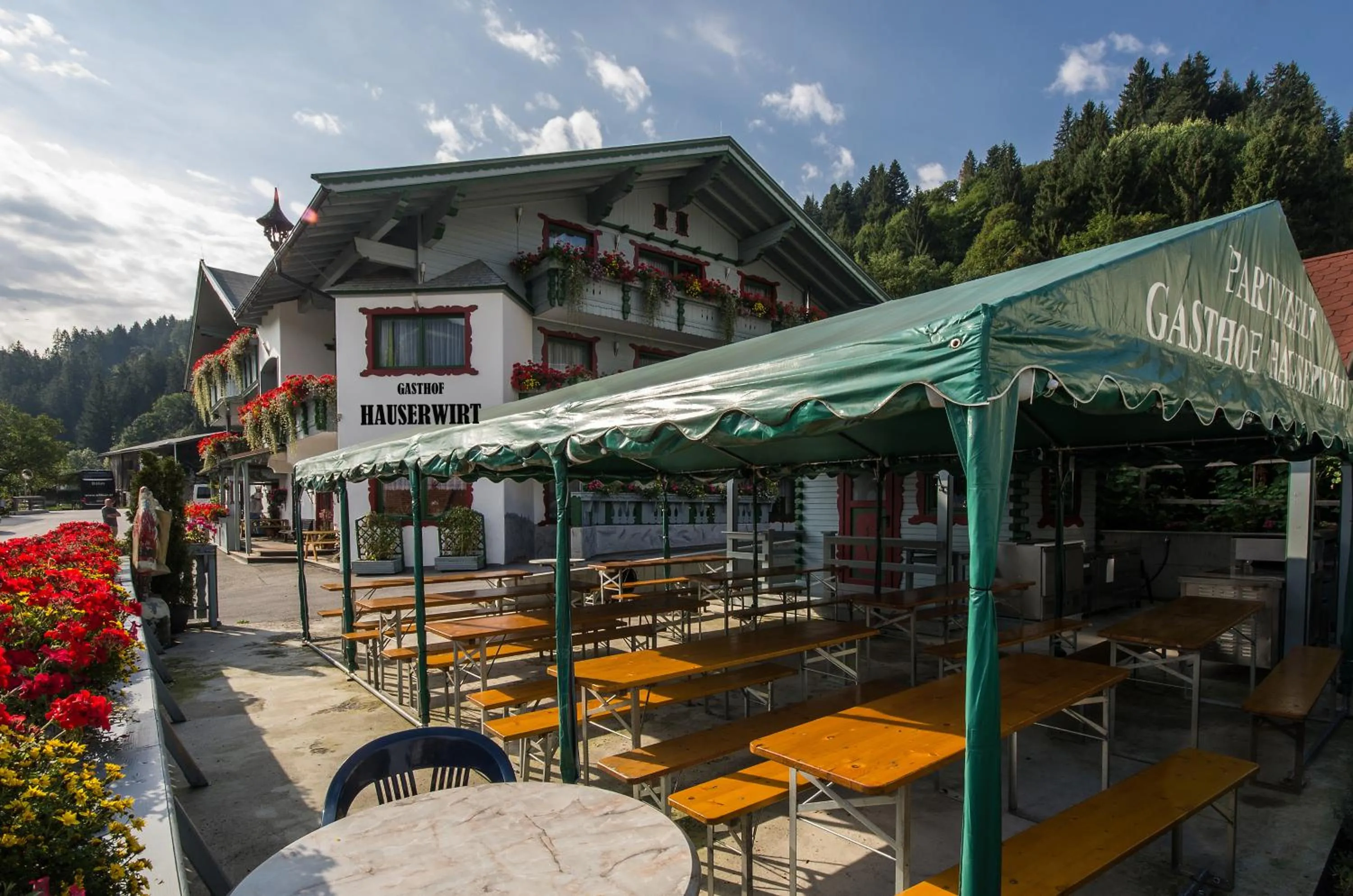 Patio in Gasthof Hauserwirt