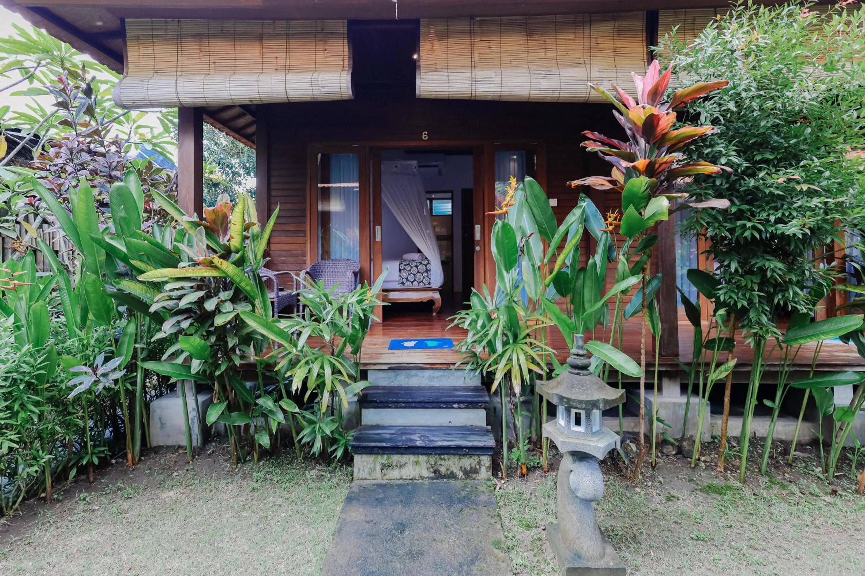 Garden in The Lavana Jhonny Kibung Villas Lembongan