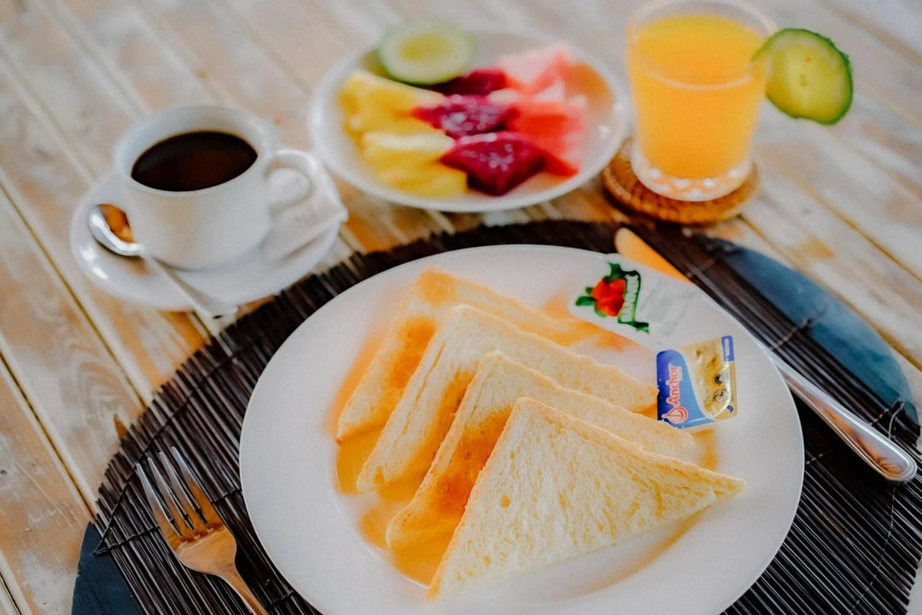 Breakfast in The Lavana Jhonny Kibung Villas Lembongan