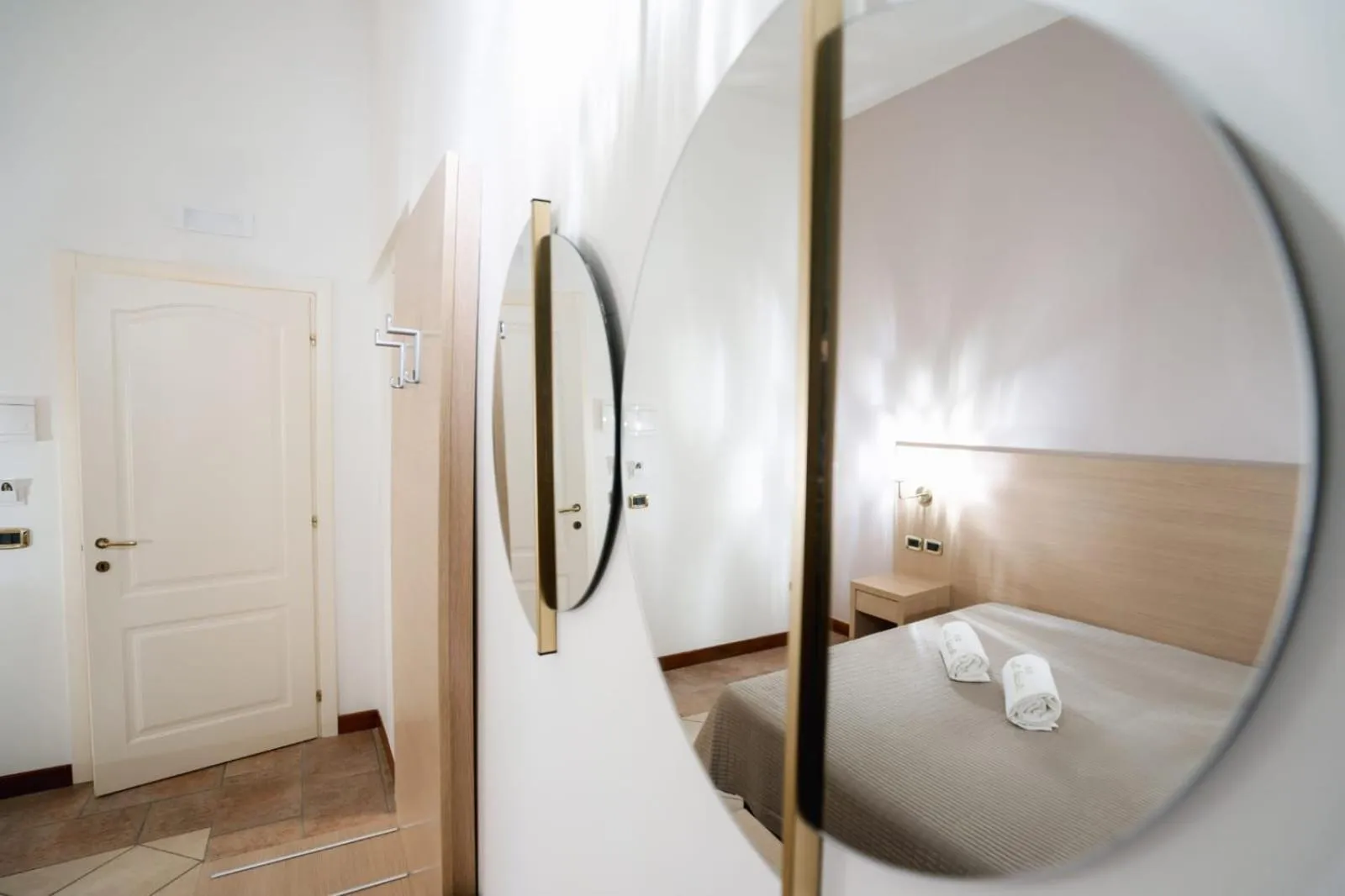 Bed in B&B Riccioli D'oro