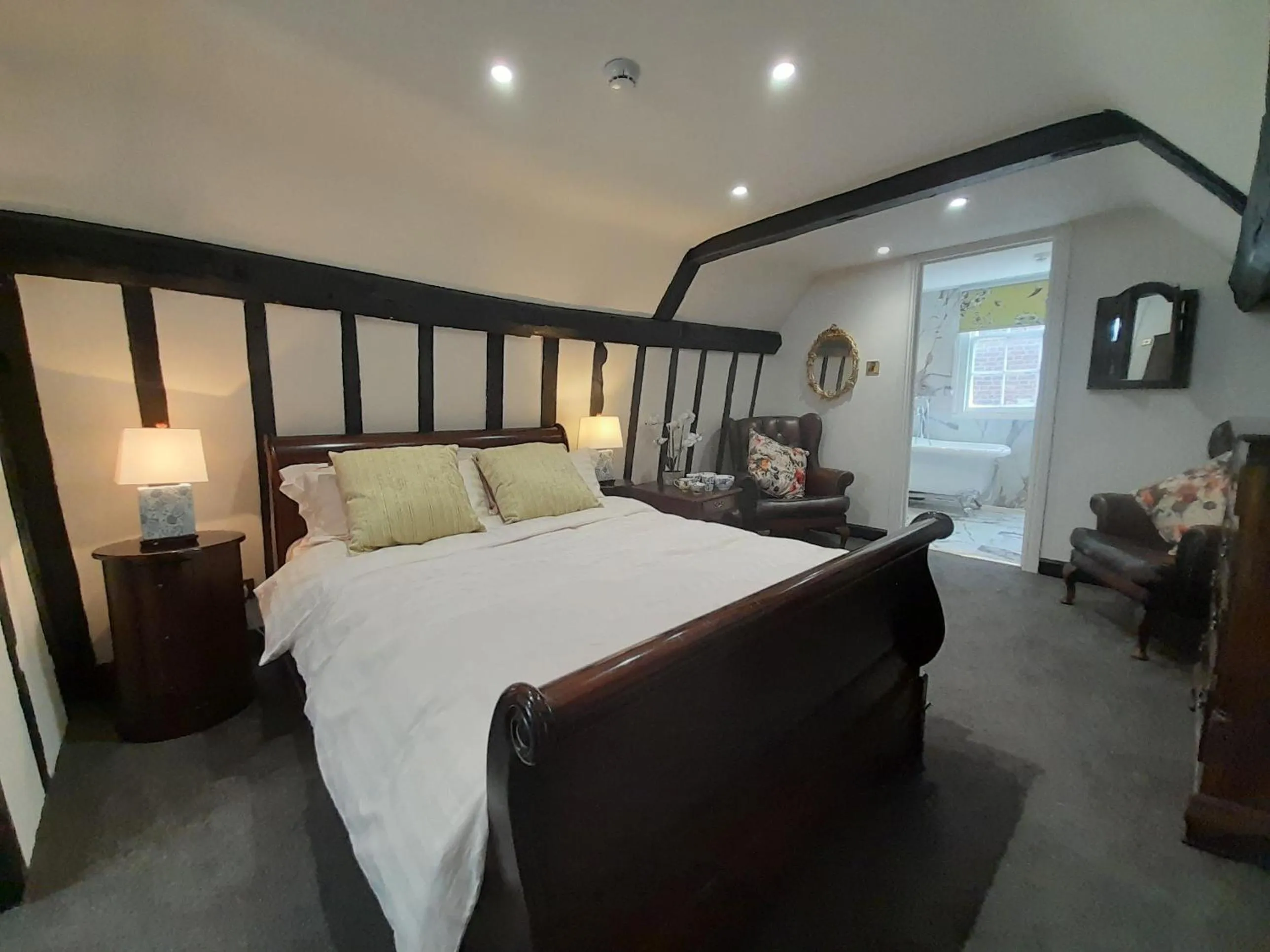 Bed in Stone Court House