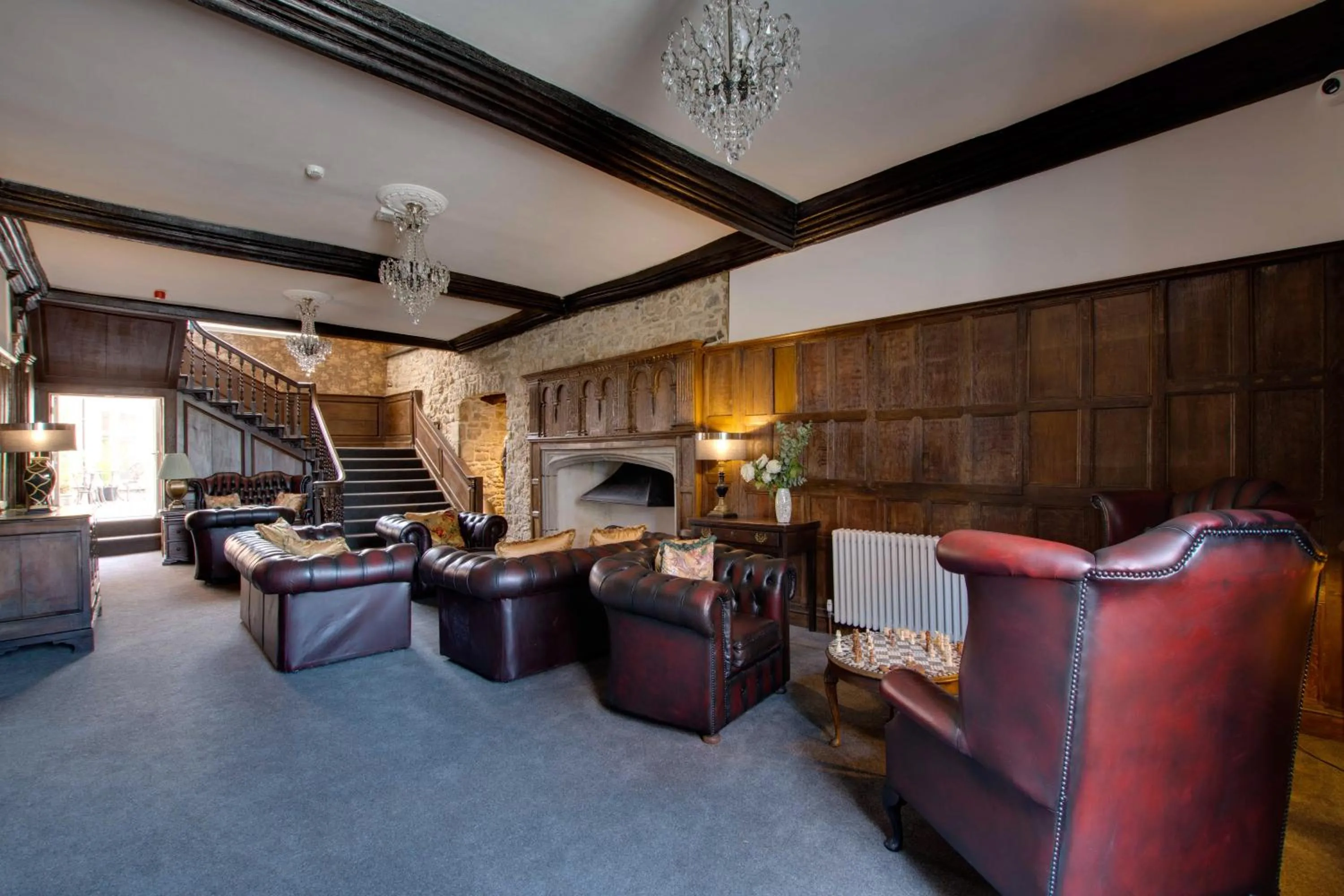 Living room in Stone Court House