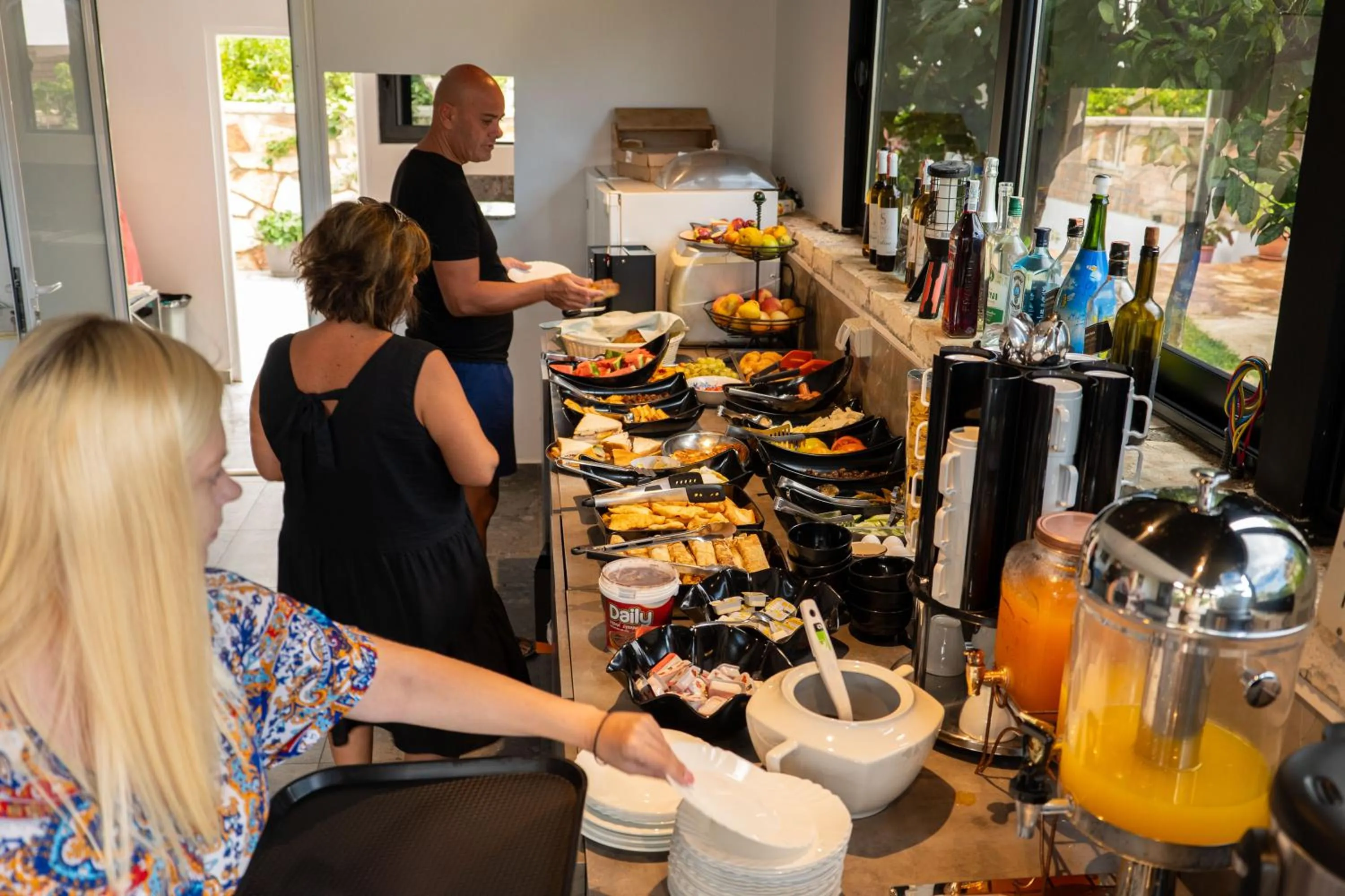 Buffet breakfast in Hotel Eagle