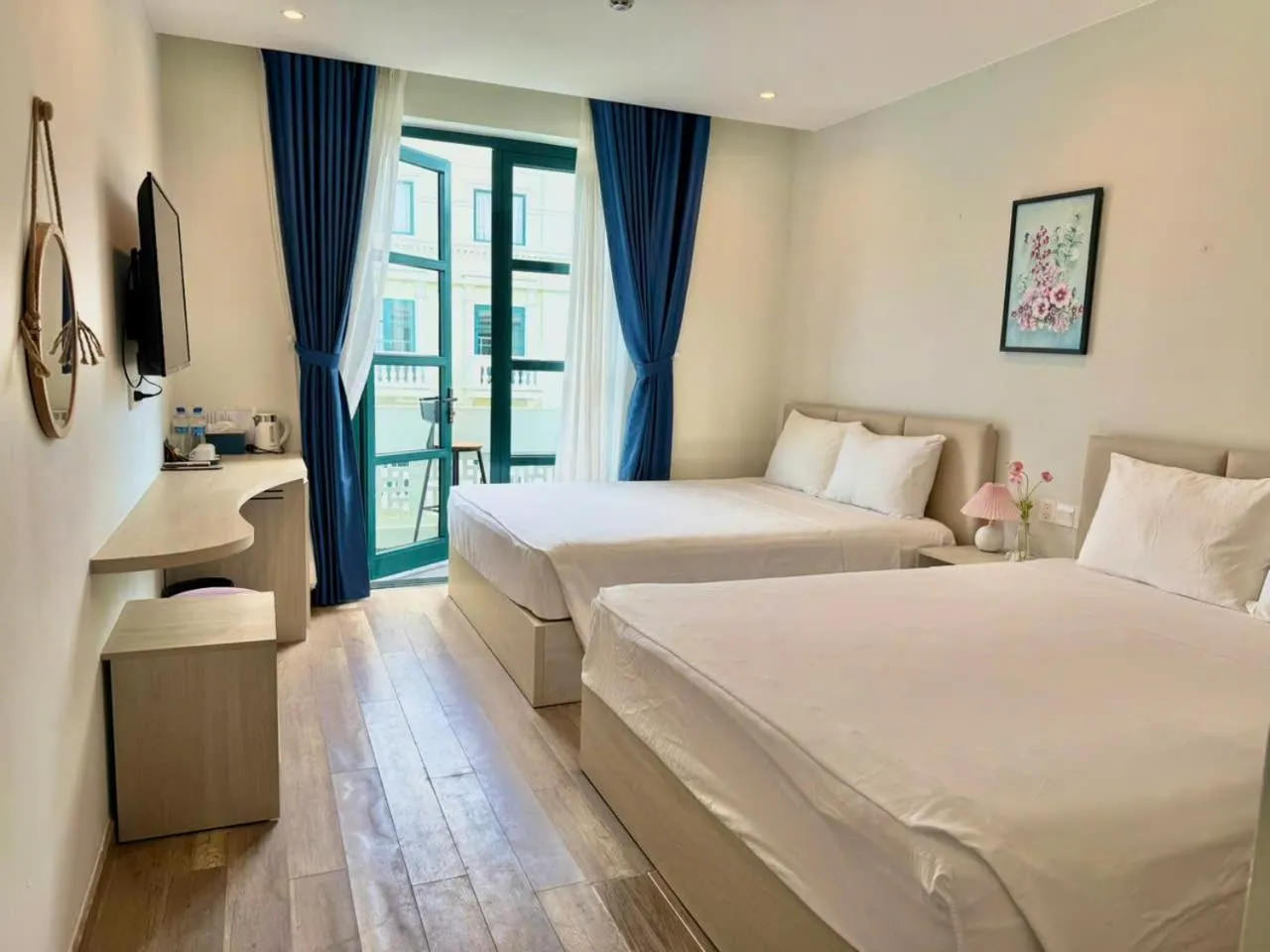 Bed in Minh Anh Hotel