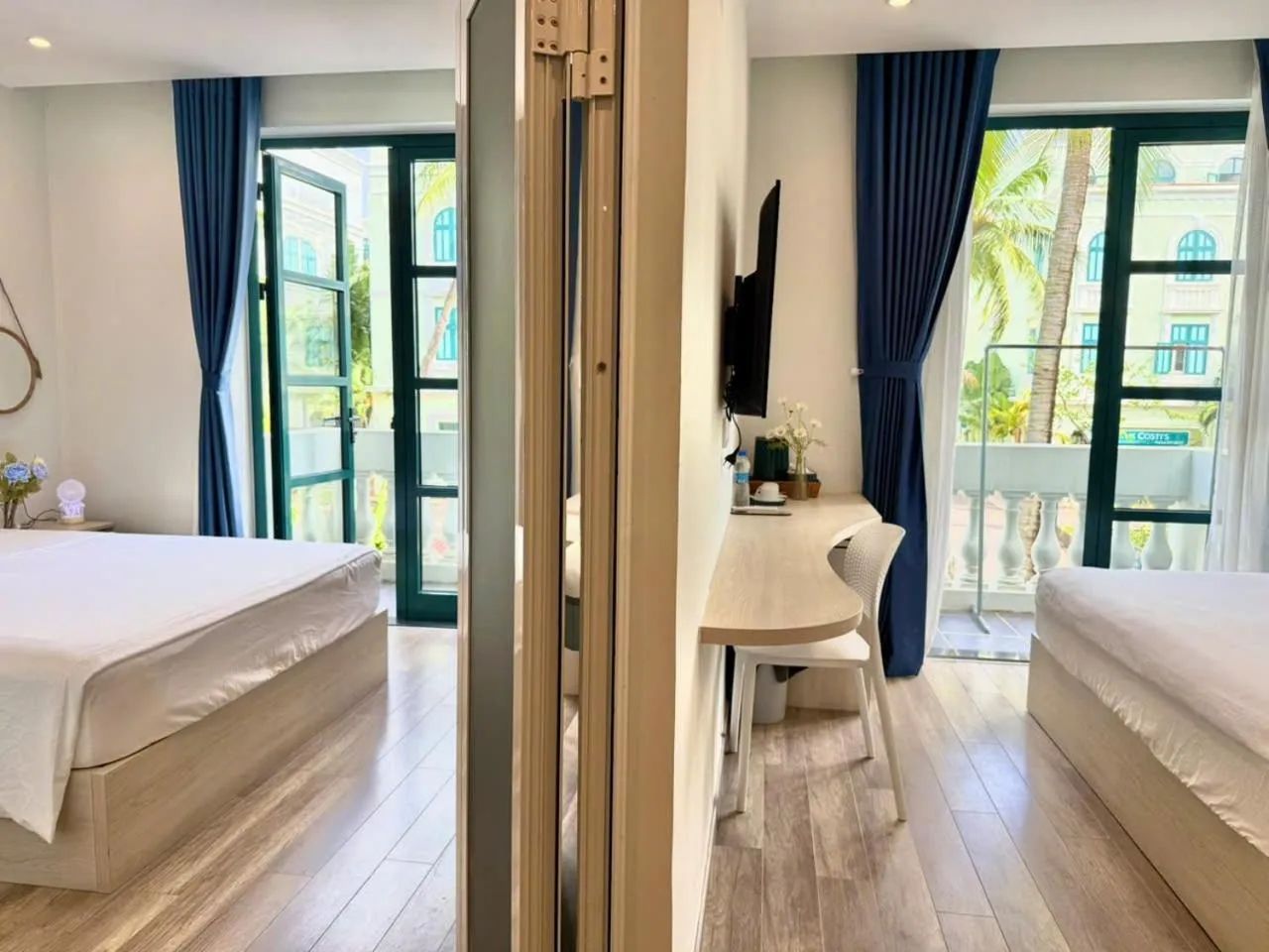 Bed in Minh Anh Hotel