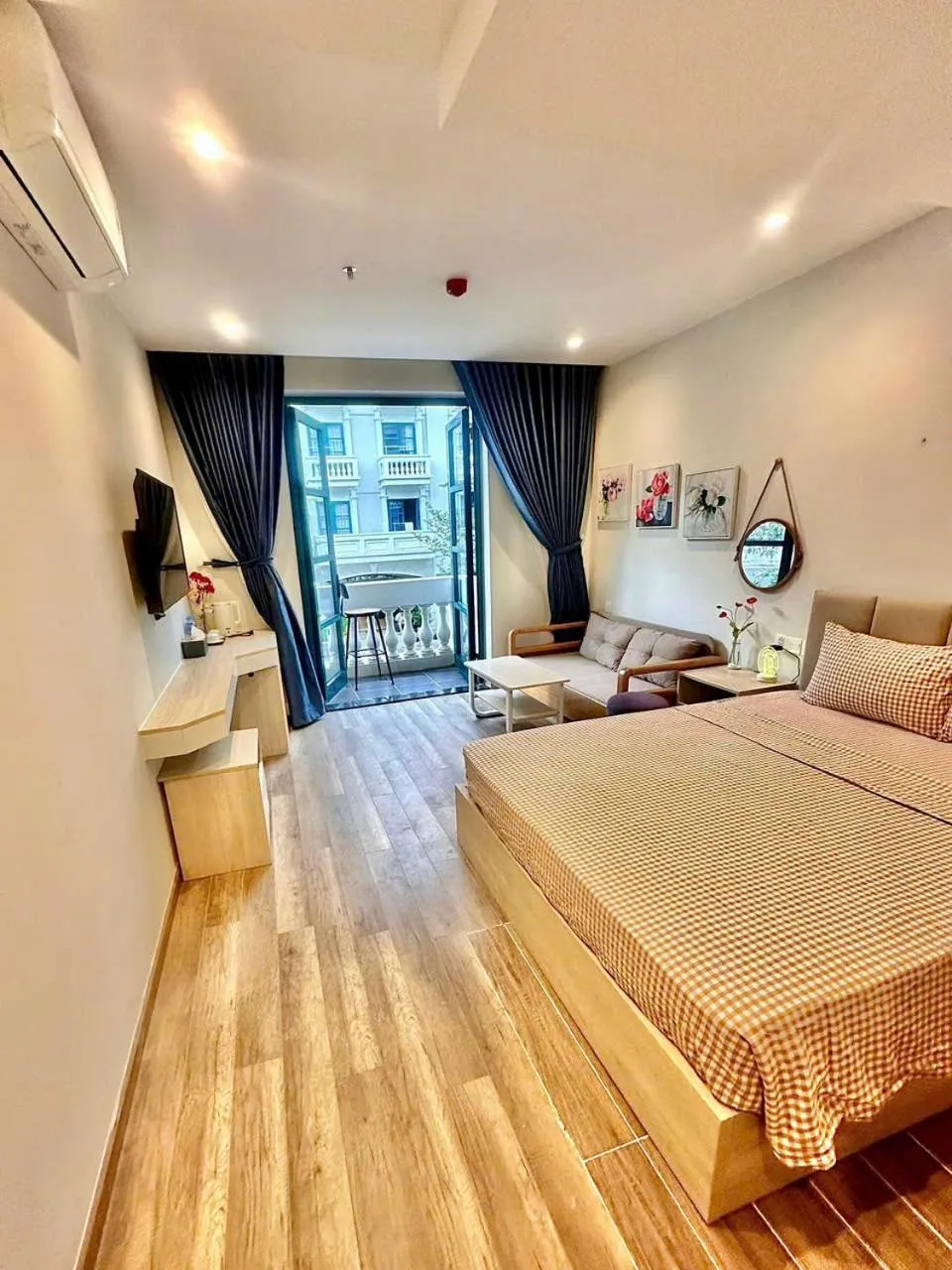 Bed in Minh Anh Hotel