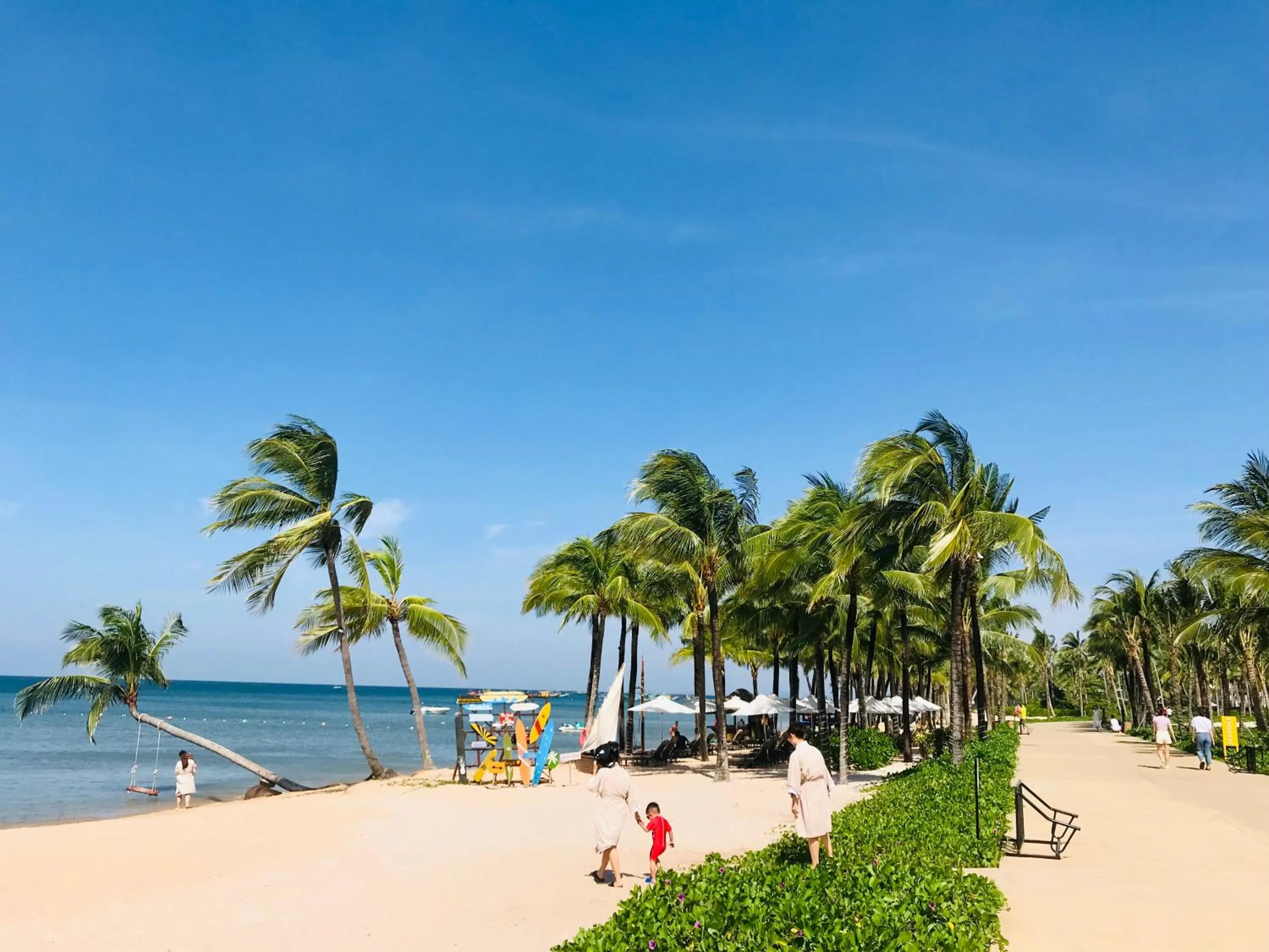Beach in Minh Anh Hotel