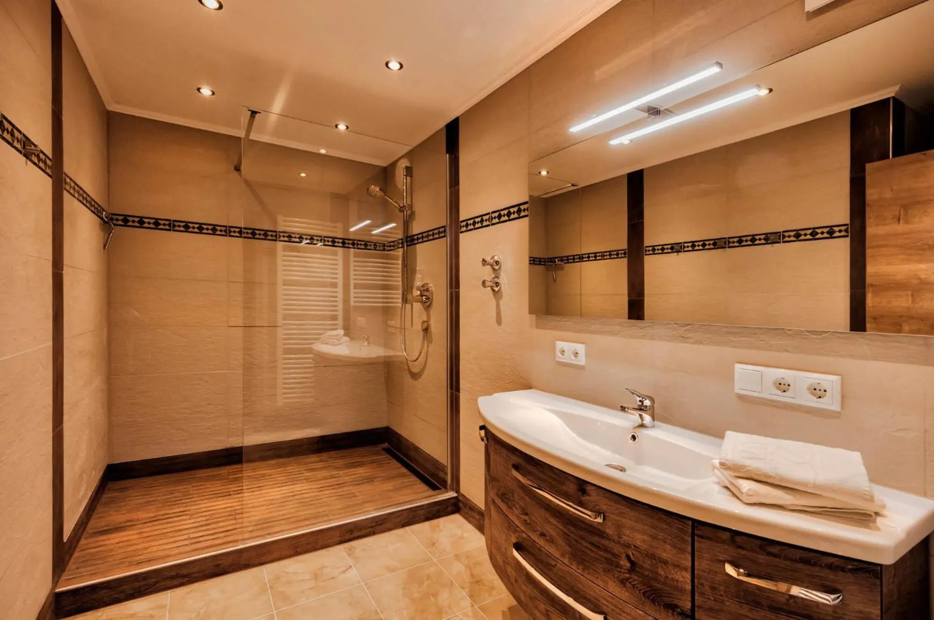 Bathroom in Familotel Bavaria Pfronten-Familien Hotel-Alles Inklusive Konzept