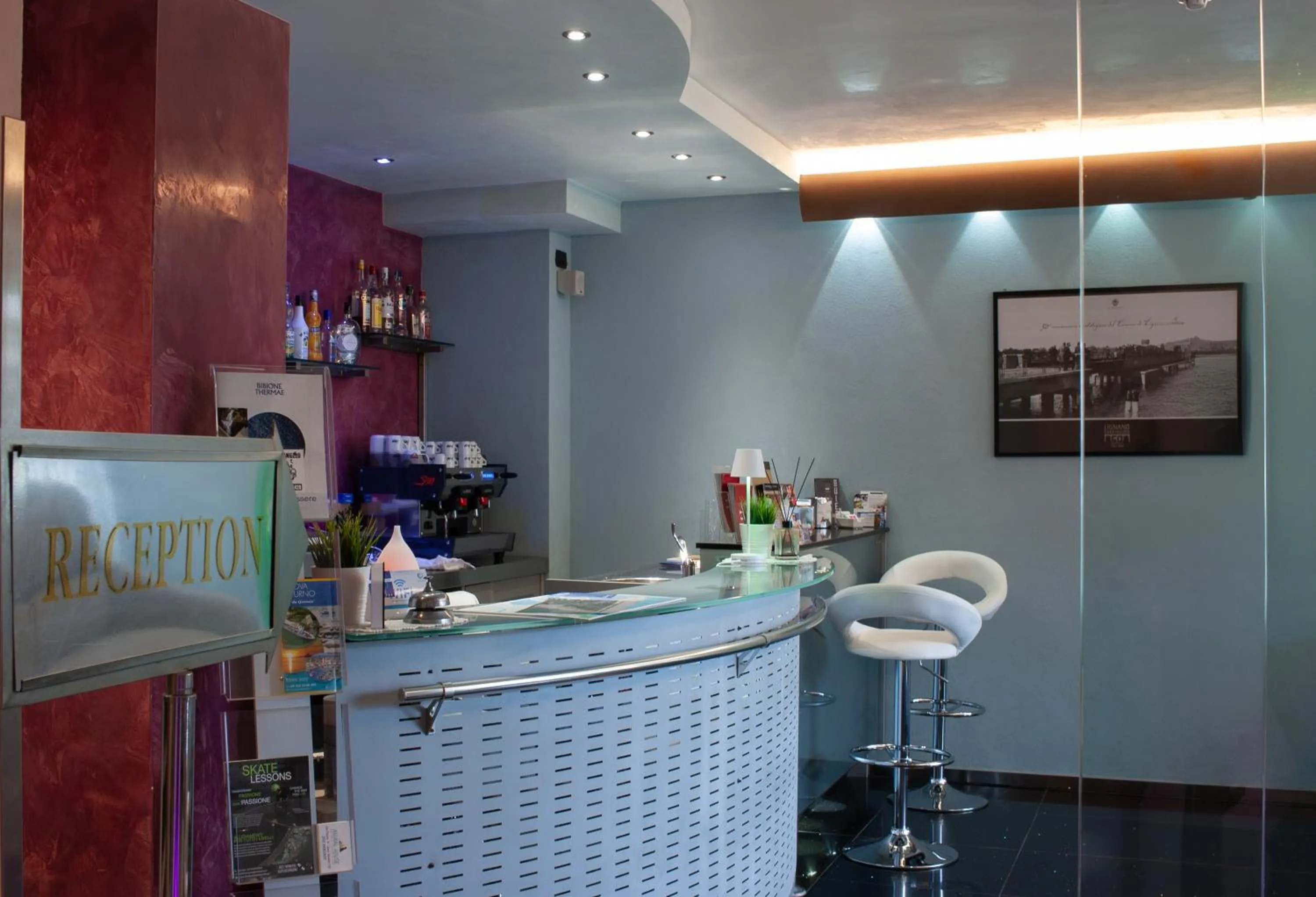 Lobby or reception in Hotel Savoia