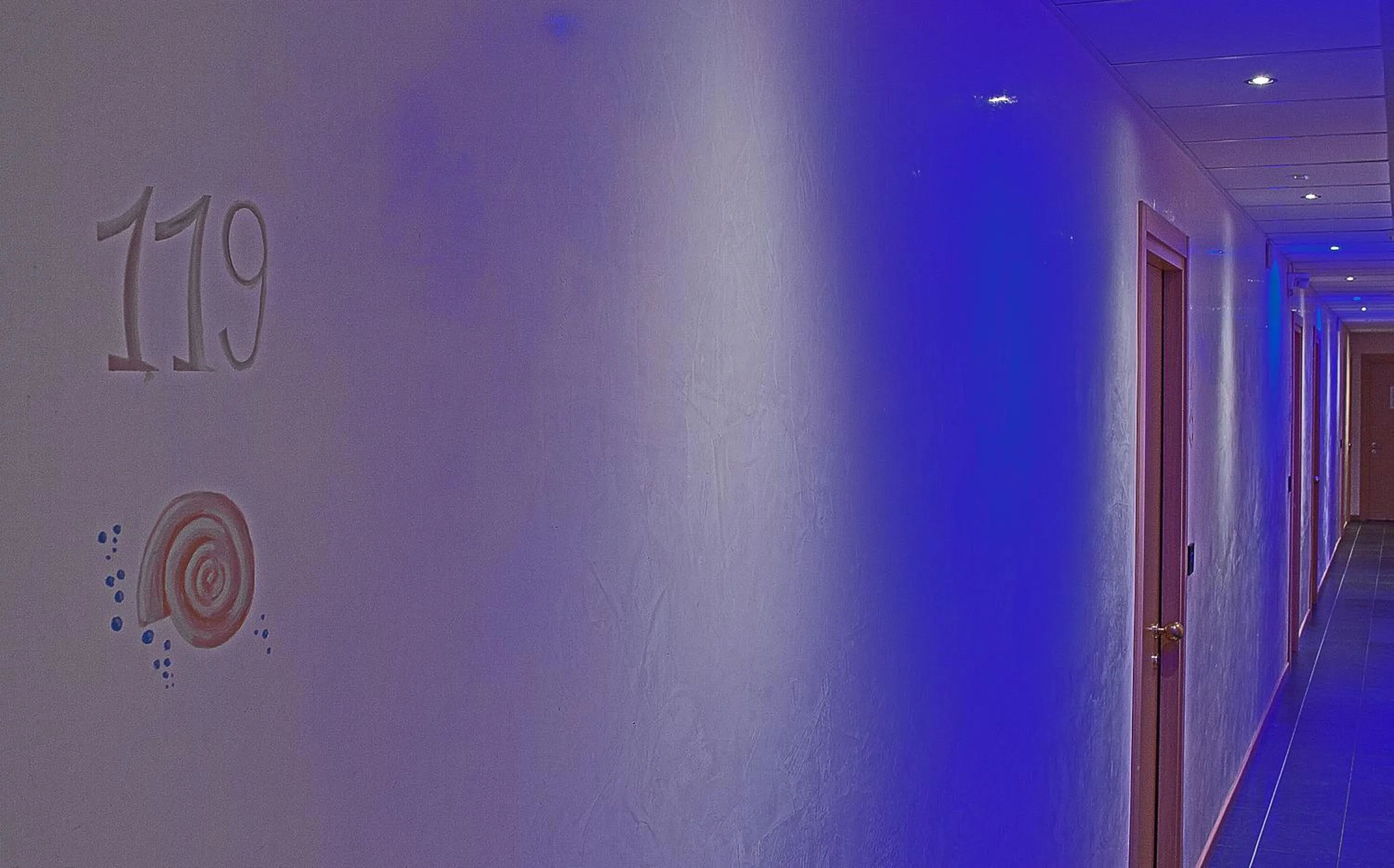 Decorative detail in Hotel Savoia