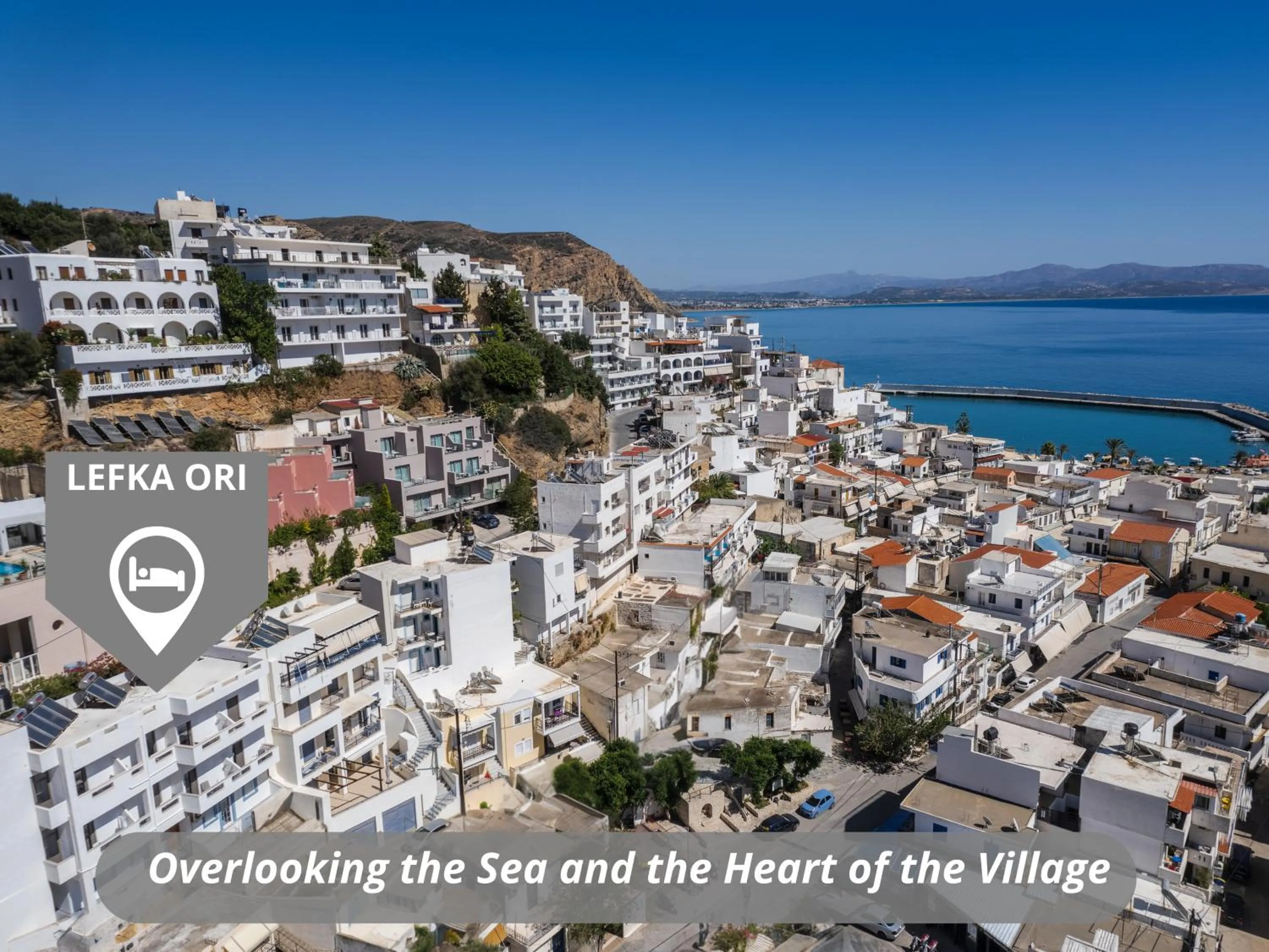 Bird's eye view in Lefka Ori - Agia Galini