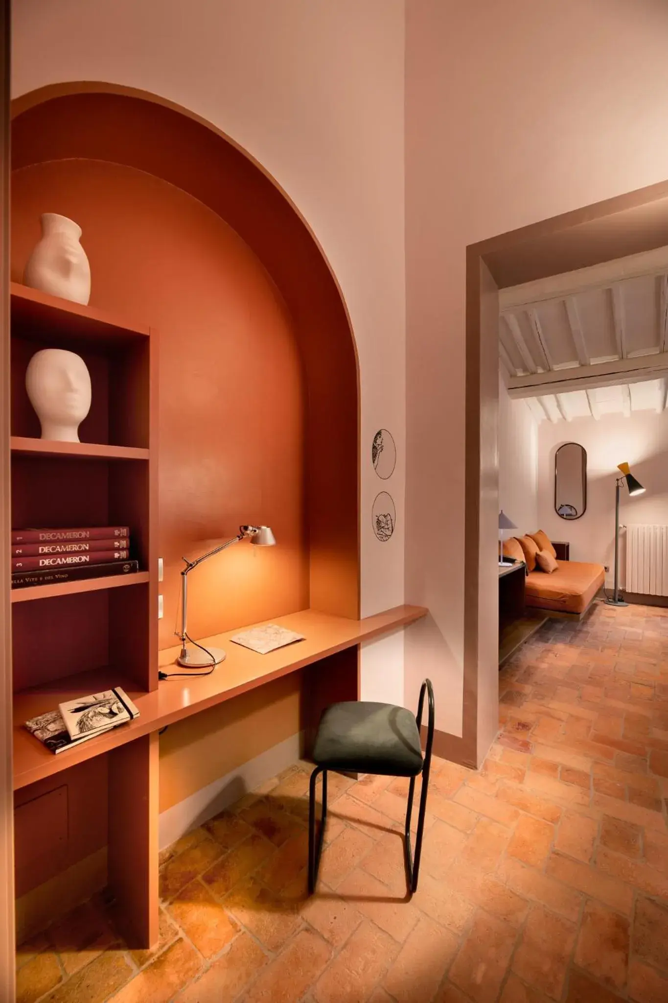 Junior Suite with Garden View in La Pensione di Vignamaggio Junior Suite with Garden View in La Pensione di Vignamaggio