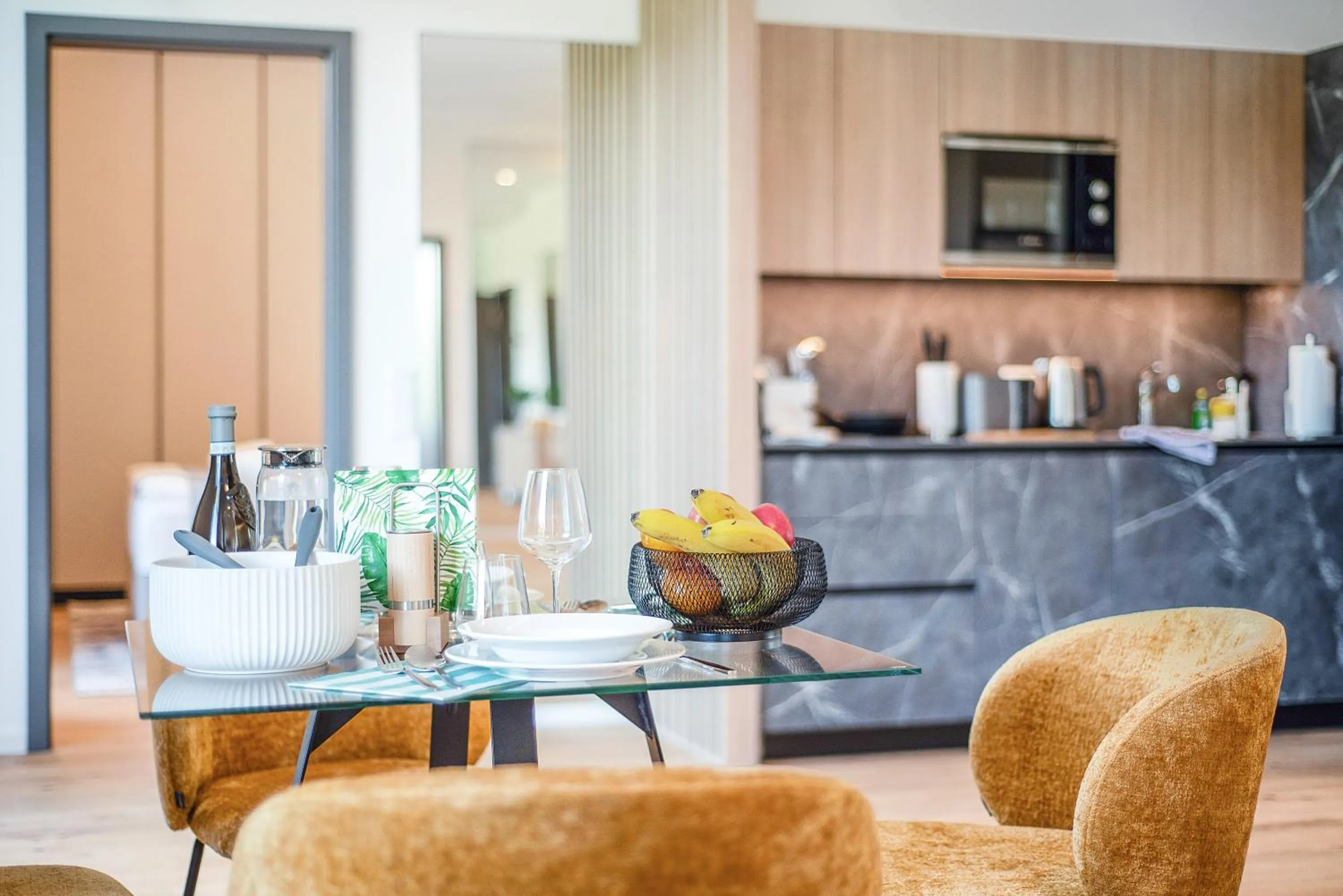 Dining area in BRIGHT: Rosenheim Aicherpark