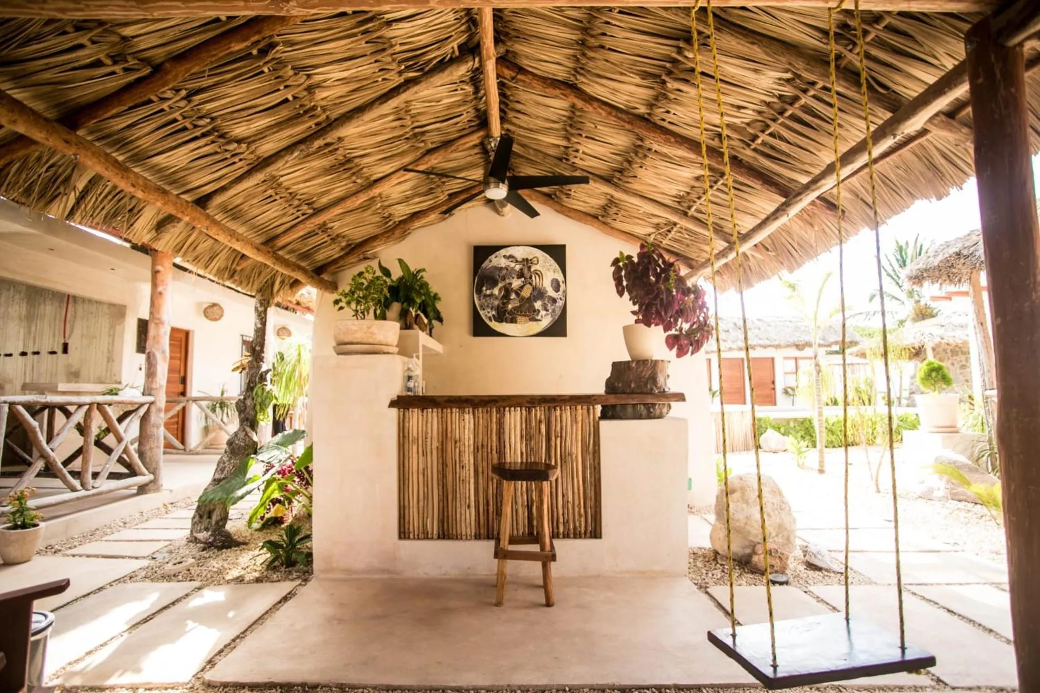 Lobby or reception in Villas Ixchel